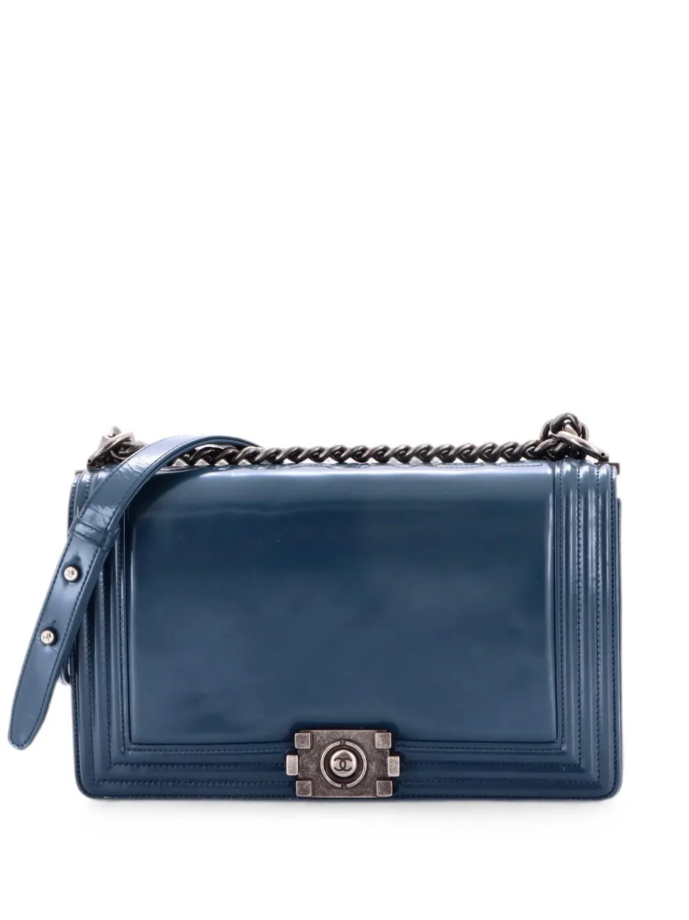 Reverso Boy Flap Bag Glazed Calfskin Old Medium crossbody bag