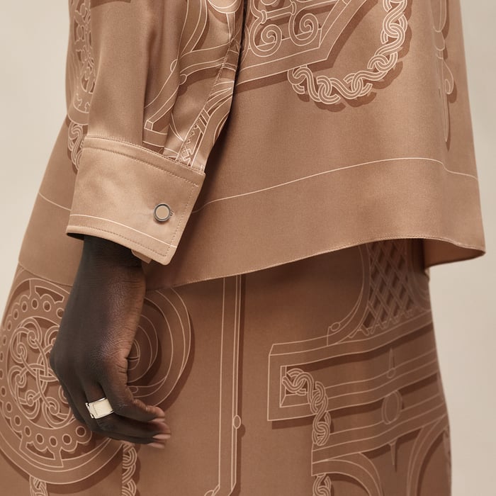 Beige Zénith "l'Enseigne Du Sellier" Shirt