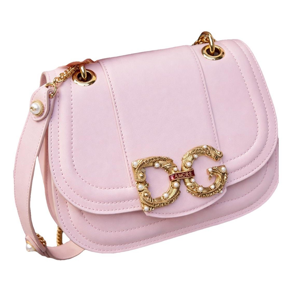 Dolce & Gabbana Pony-style calfskin clutch bag
