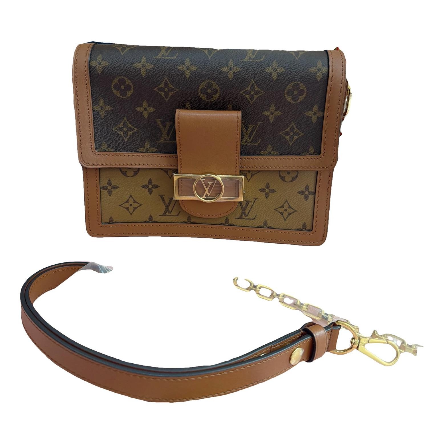 Louis Vuitton Dauphine leather handbag