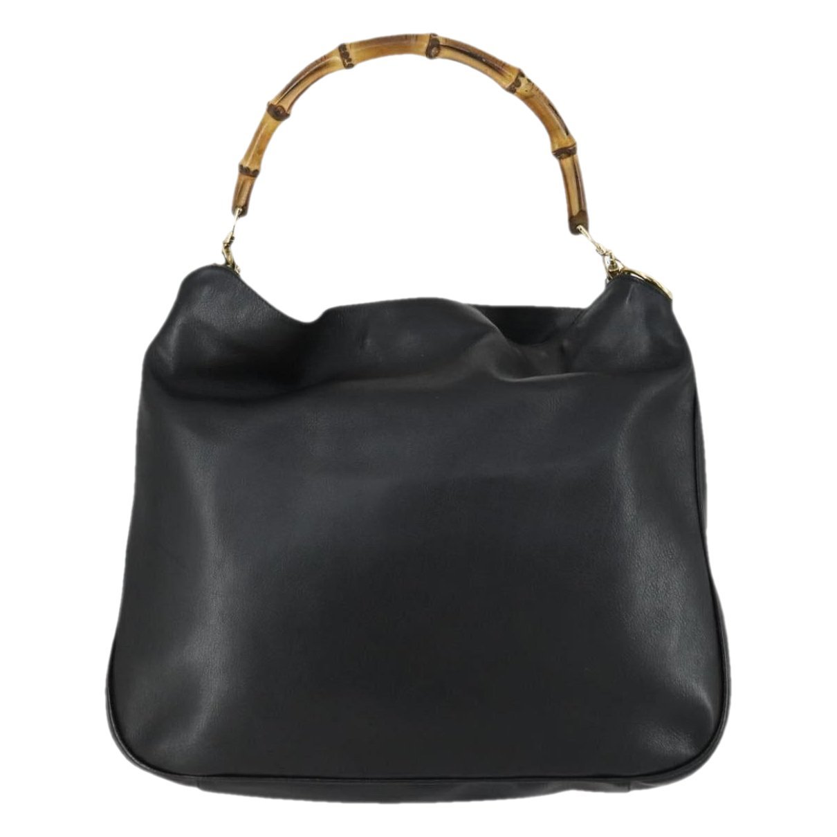Bamboo leather handbag