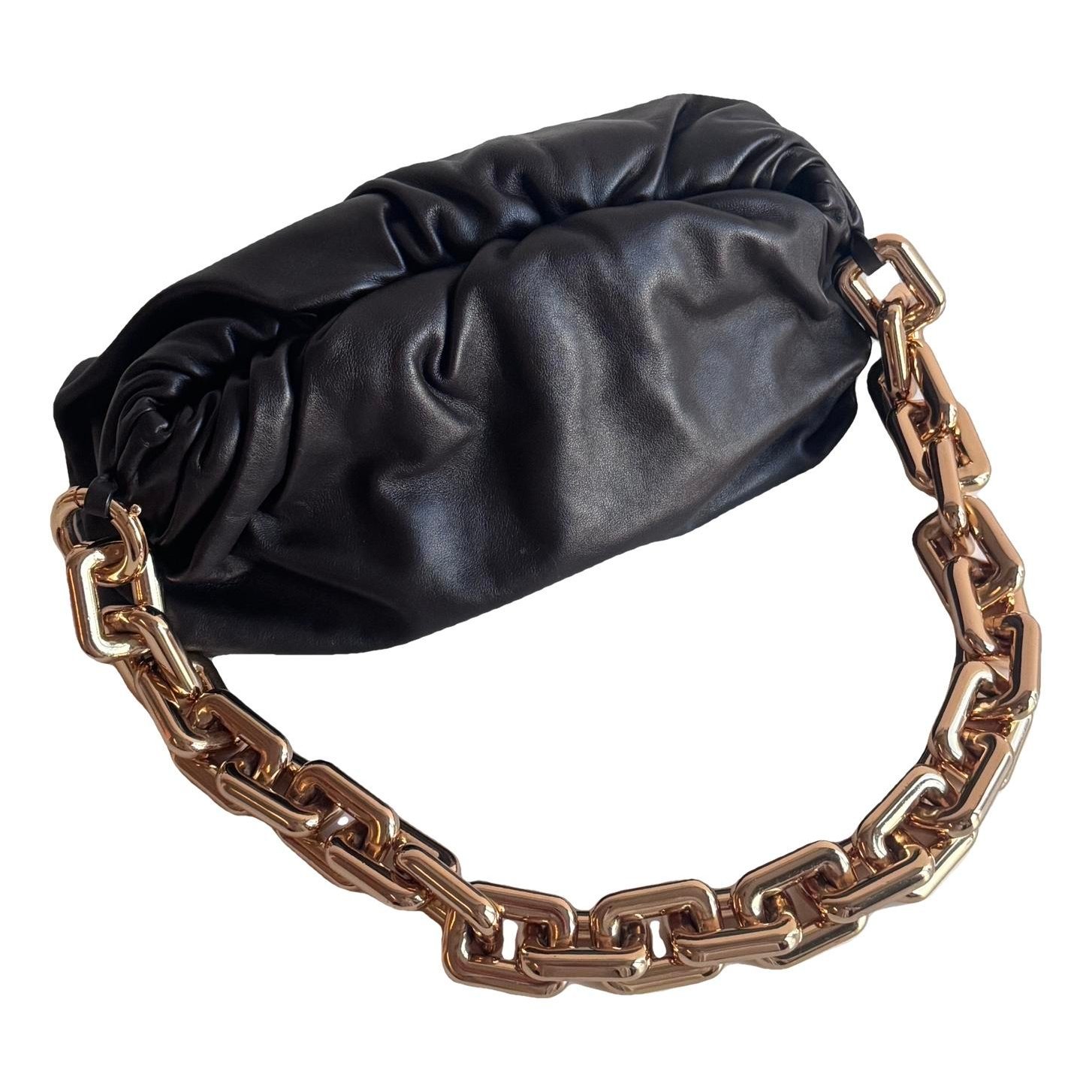 Chain Pouch leather handbag
