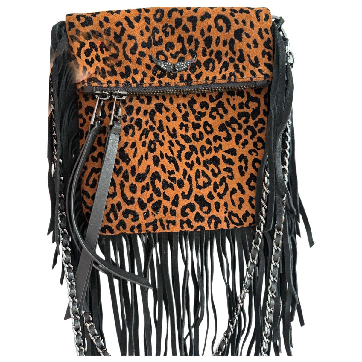 Rock pony-style calfskin crossbody bag