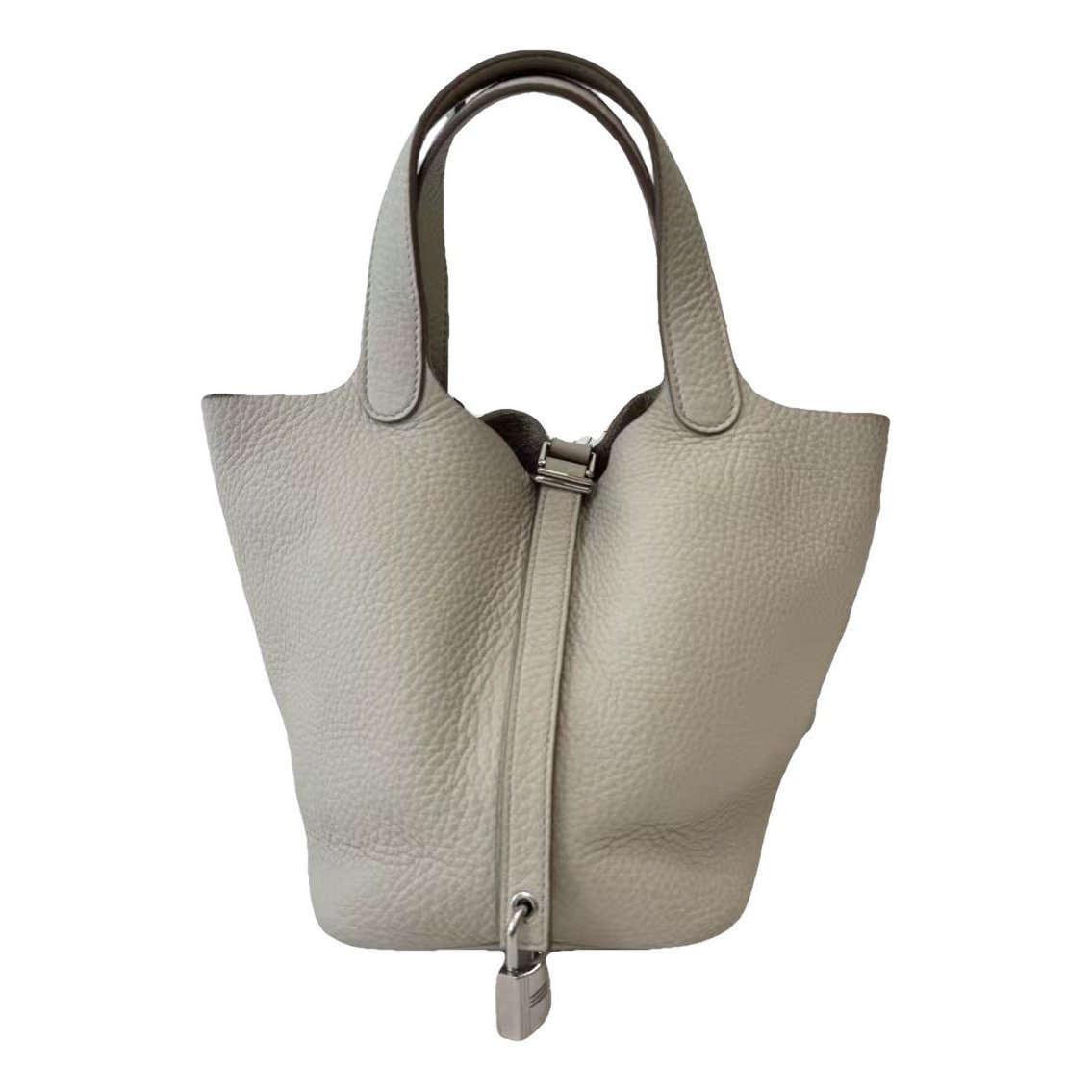 Picotin leather handbag
