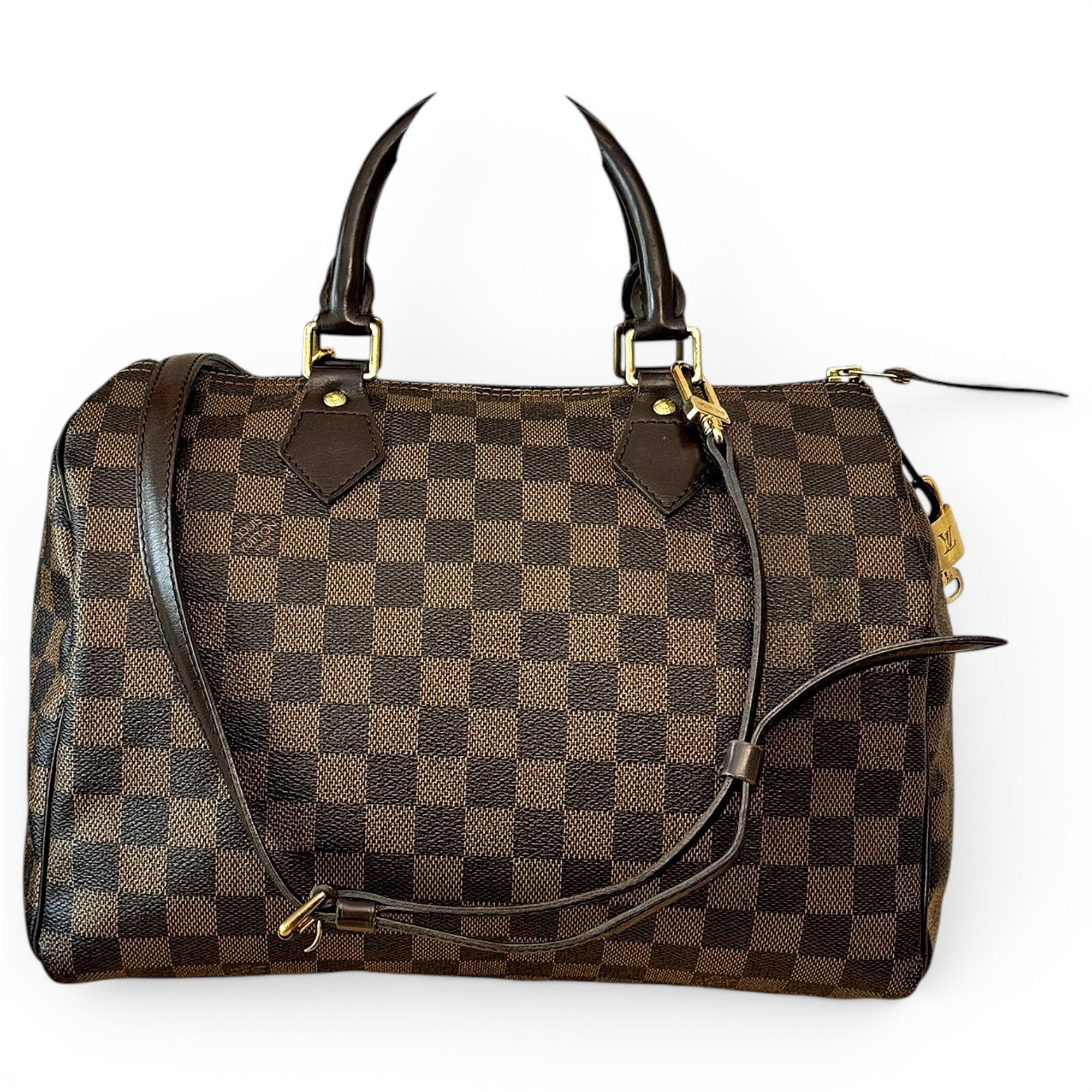 Speedy Bandoulière leather handbag