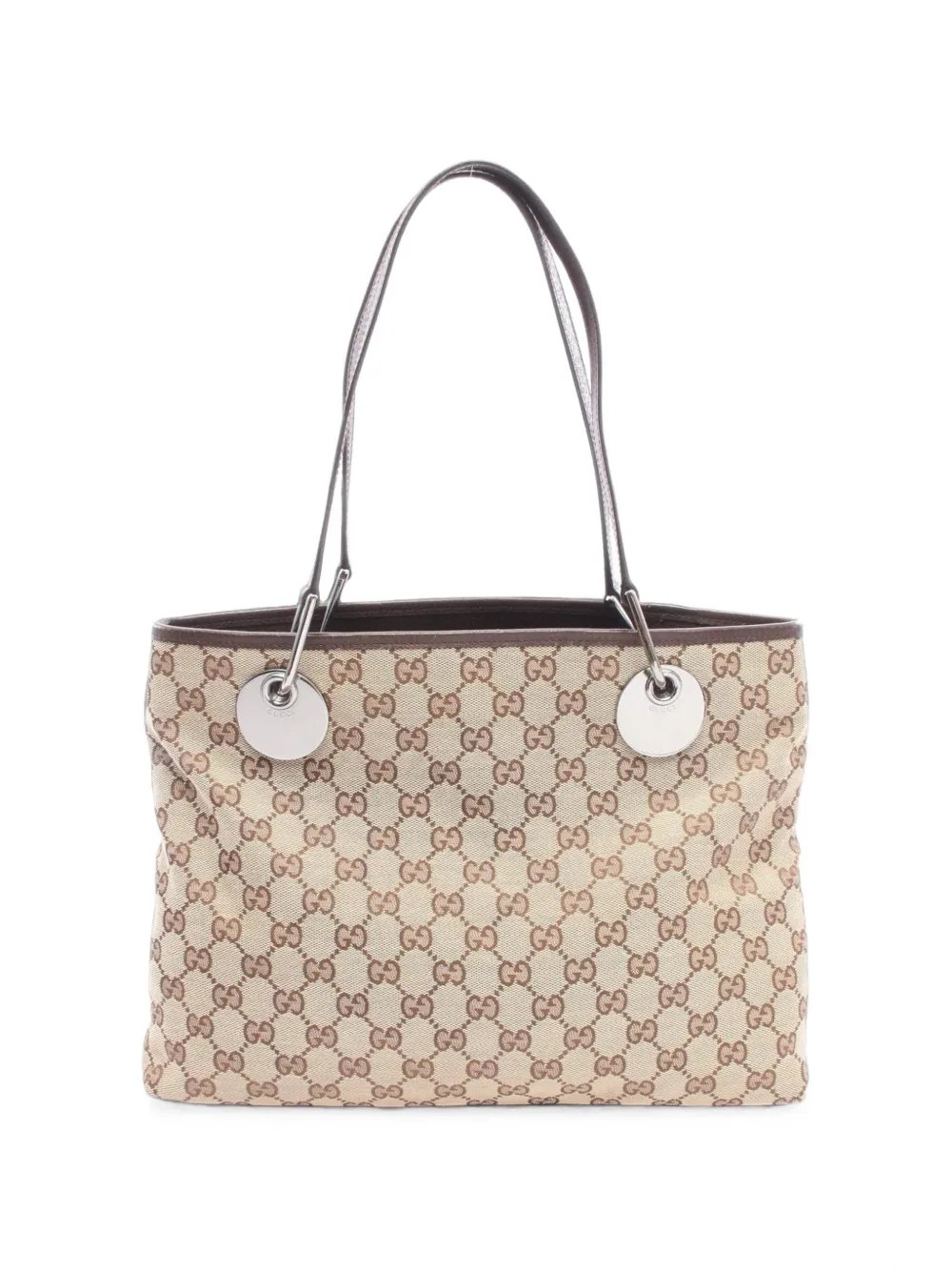 2000s GG canvas tote bag