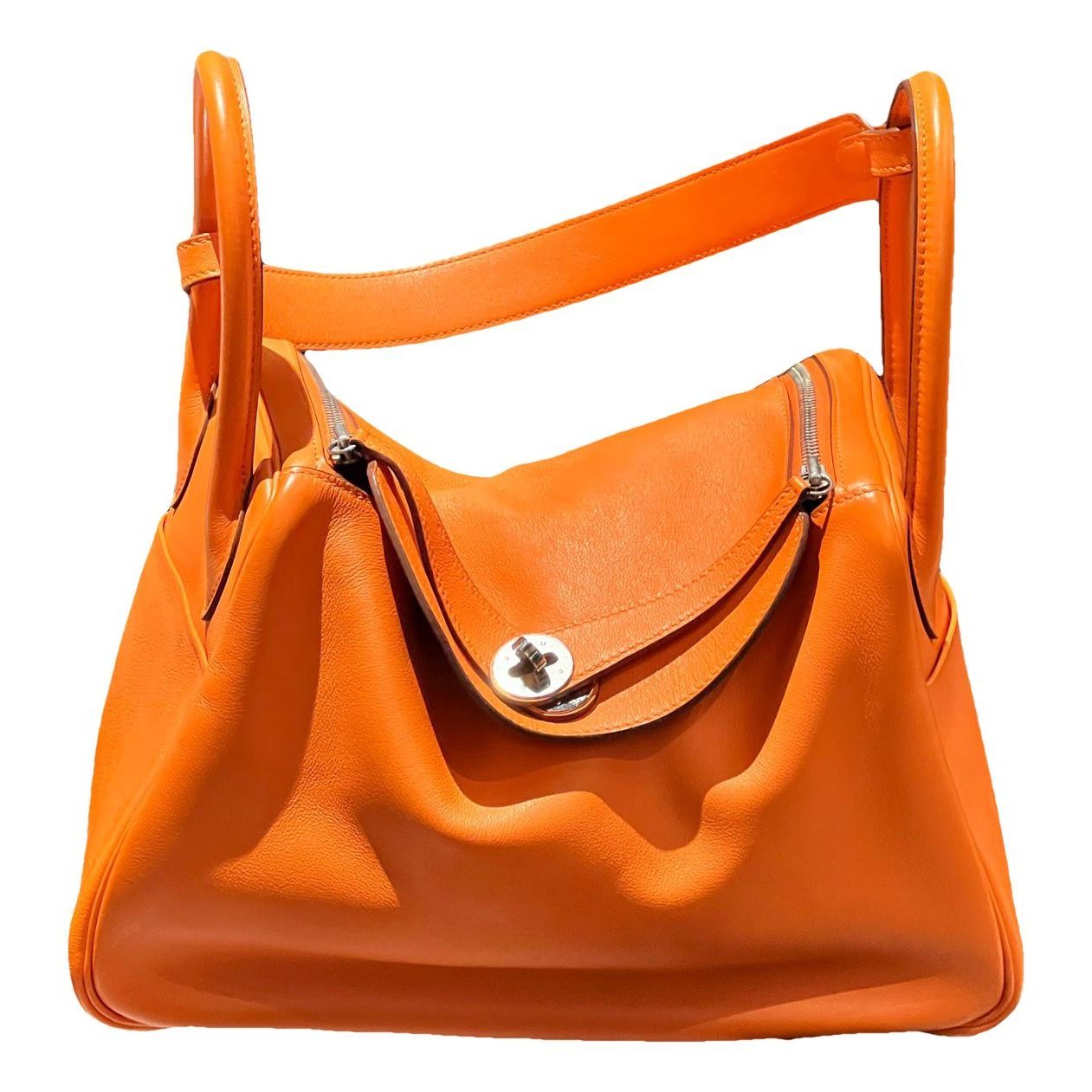 Lindy leather handbag