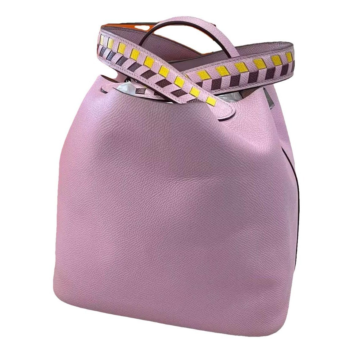 Picotin leather tote