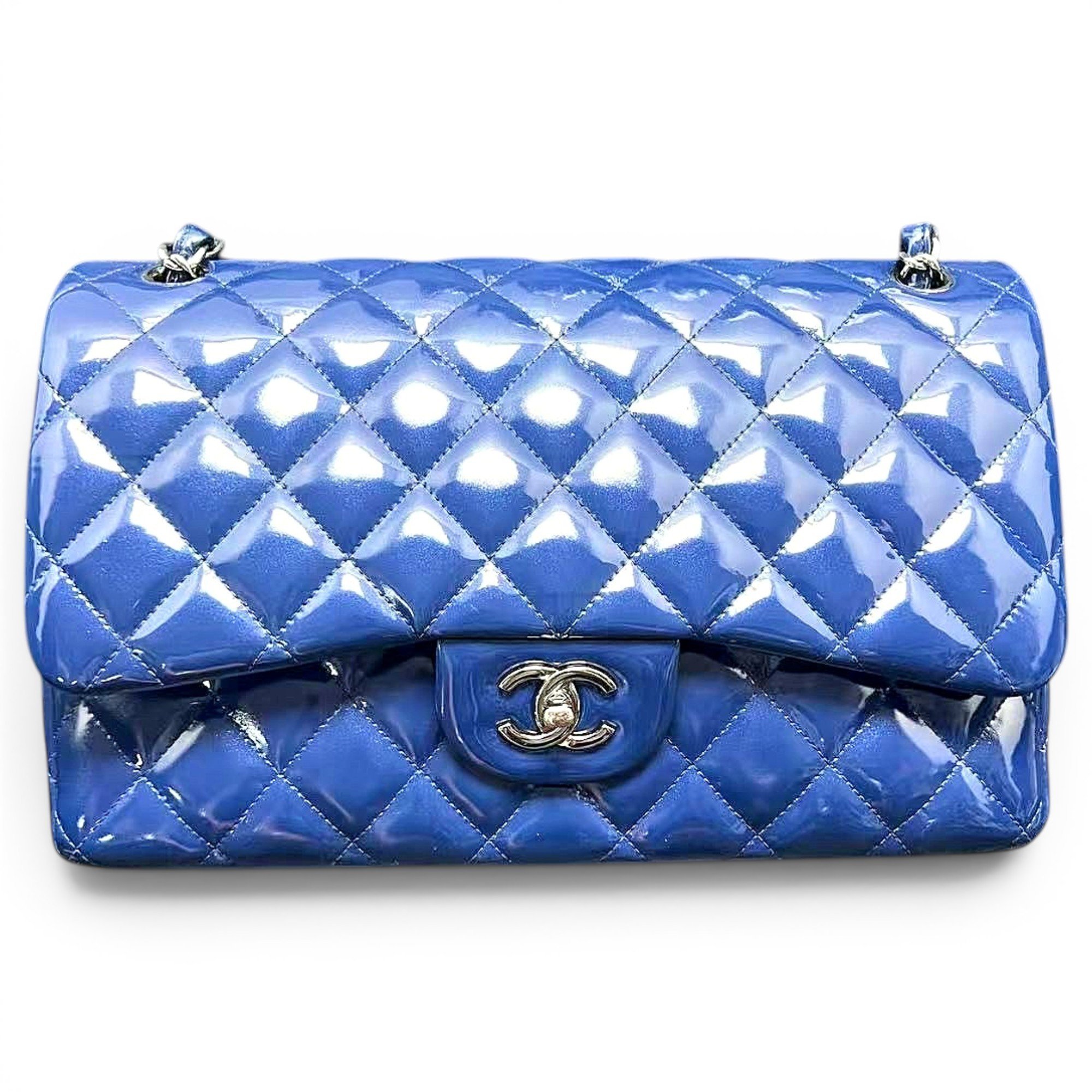 Timeless/Classique patent leather handbag