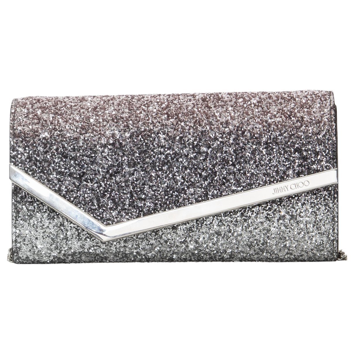 Jimmy Choo Glitter clutch bag
