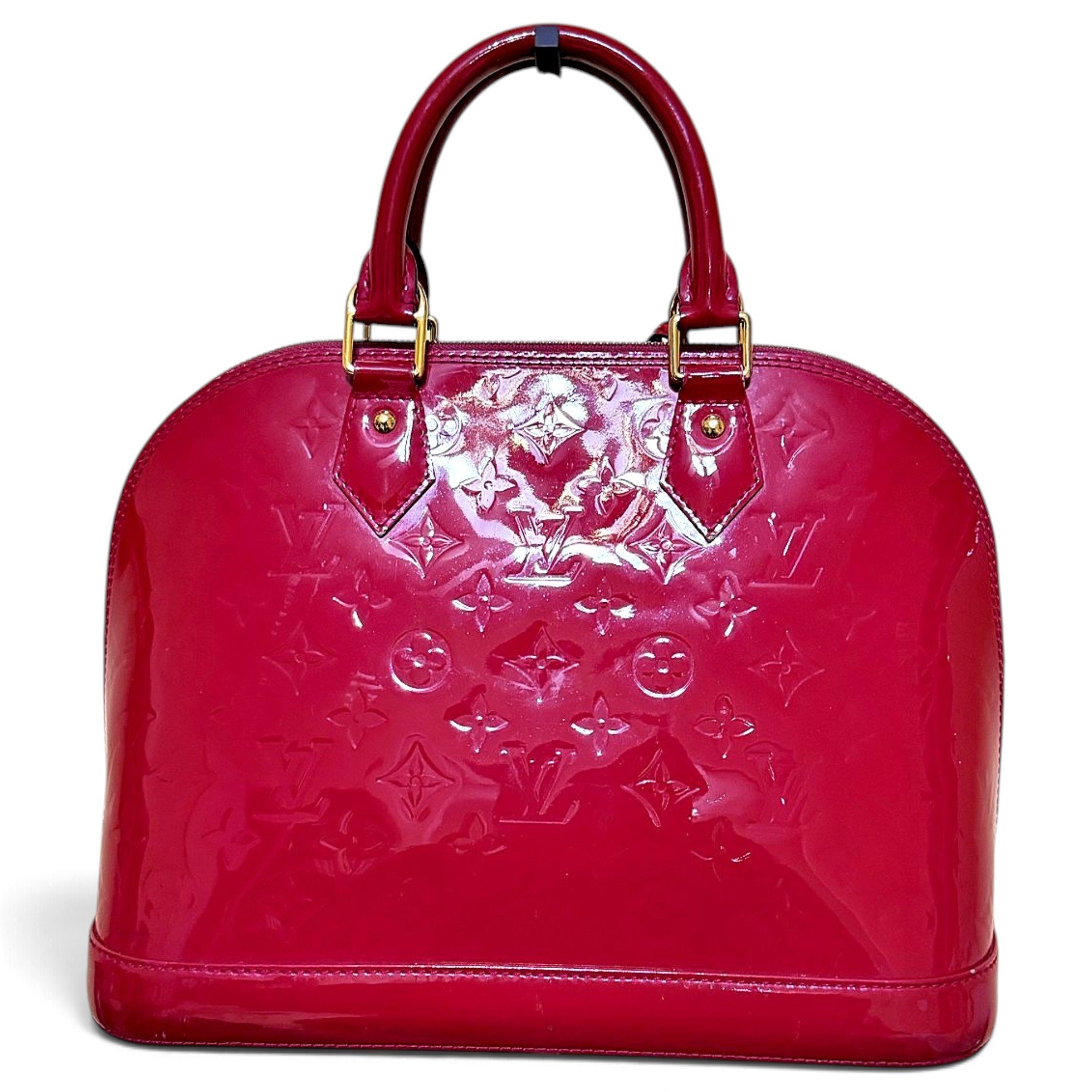 Alma patent leather handbag