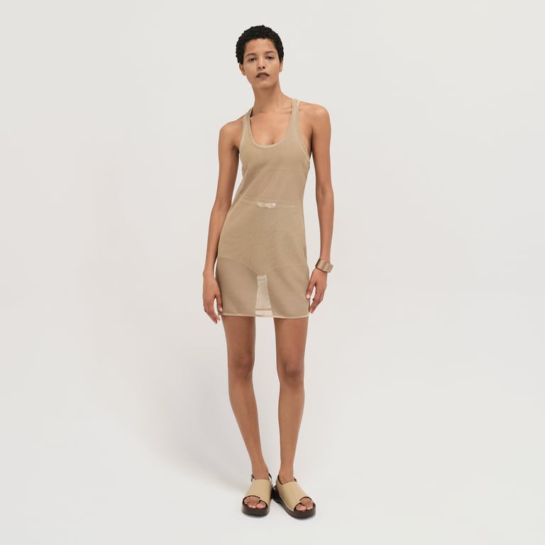 Sleeveless short dress