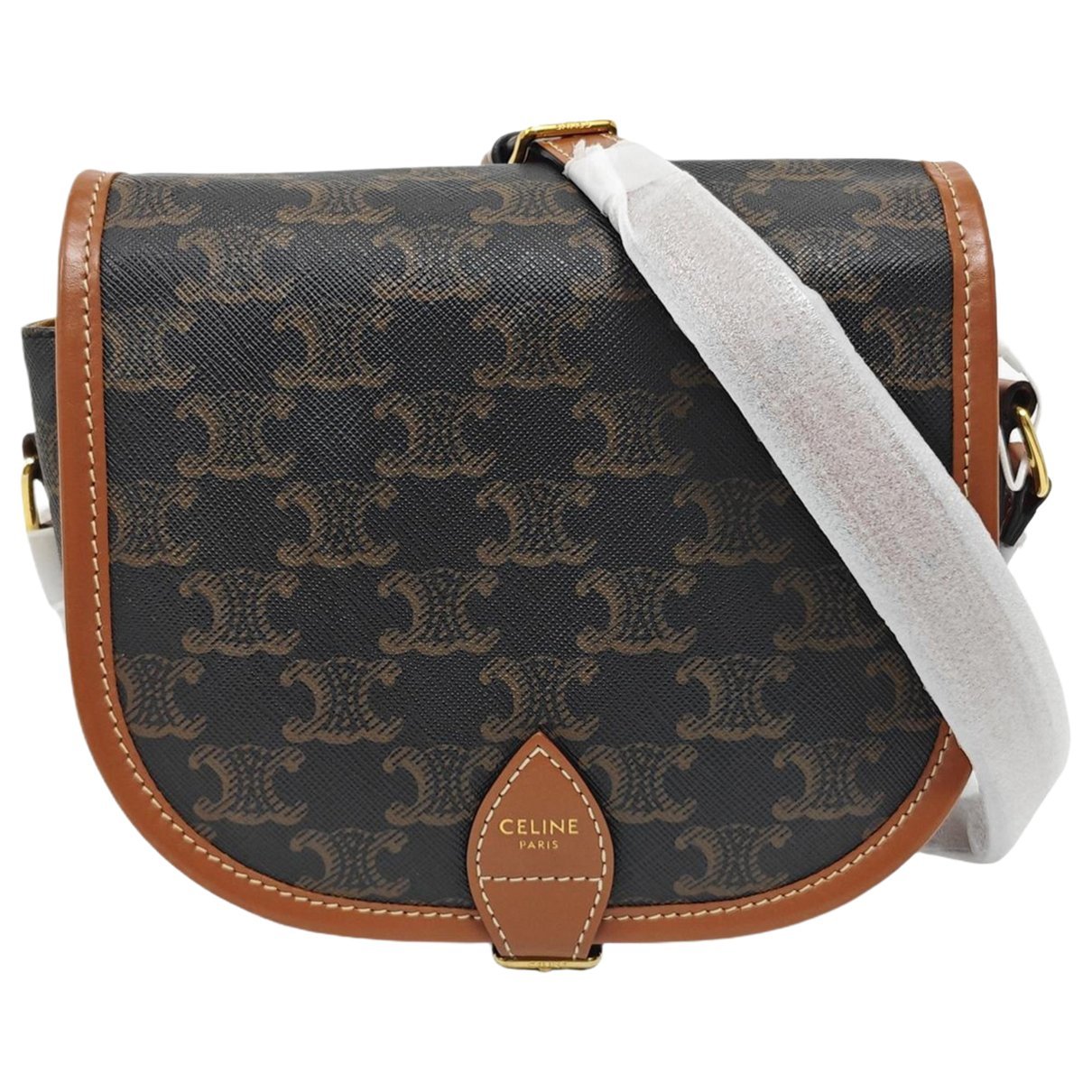 Folco leather crossbody bag