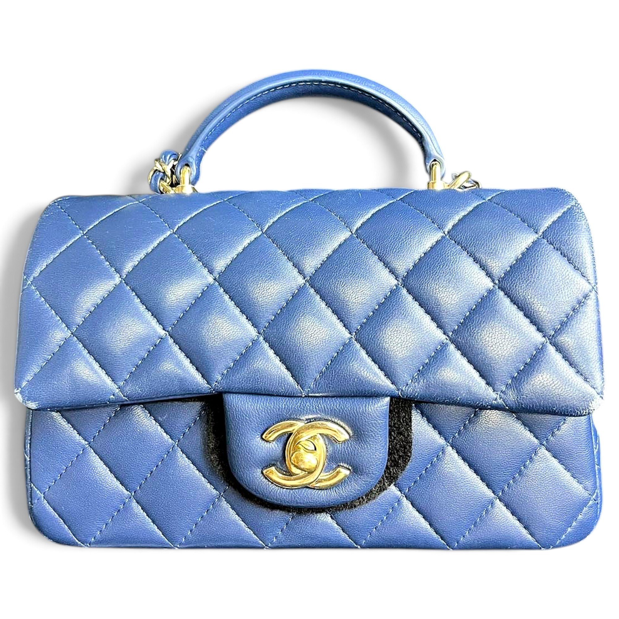 Timeless Classique Top Handle leather handbag
