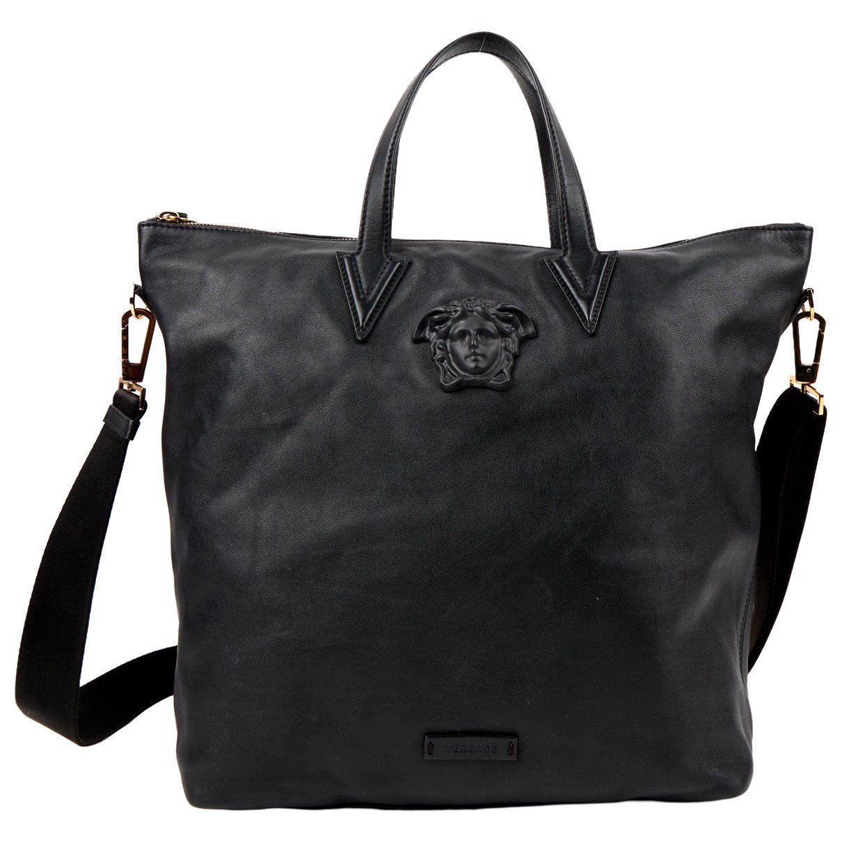 La Medusa leather tote