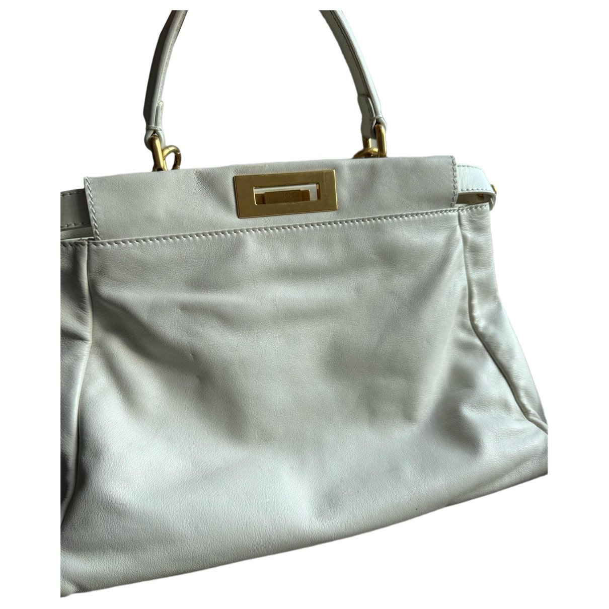 Peekaboo leather handbag