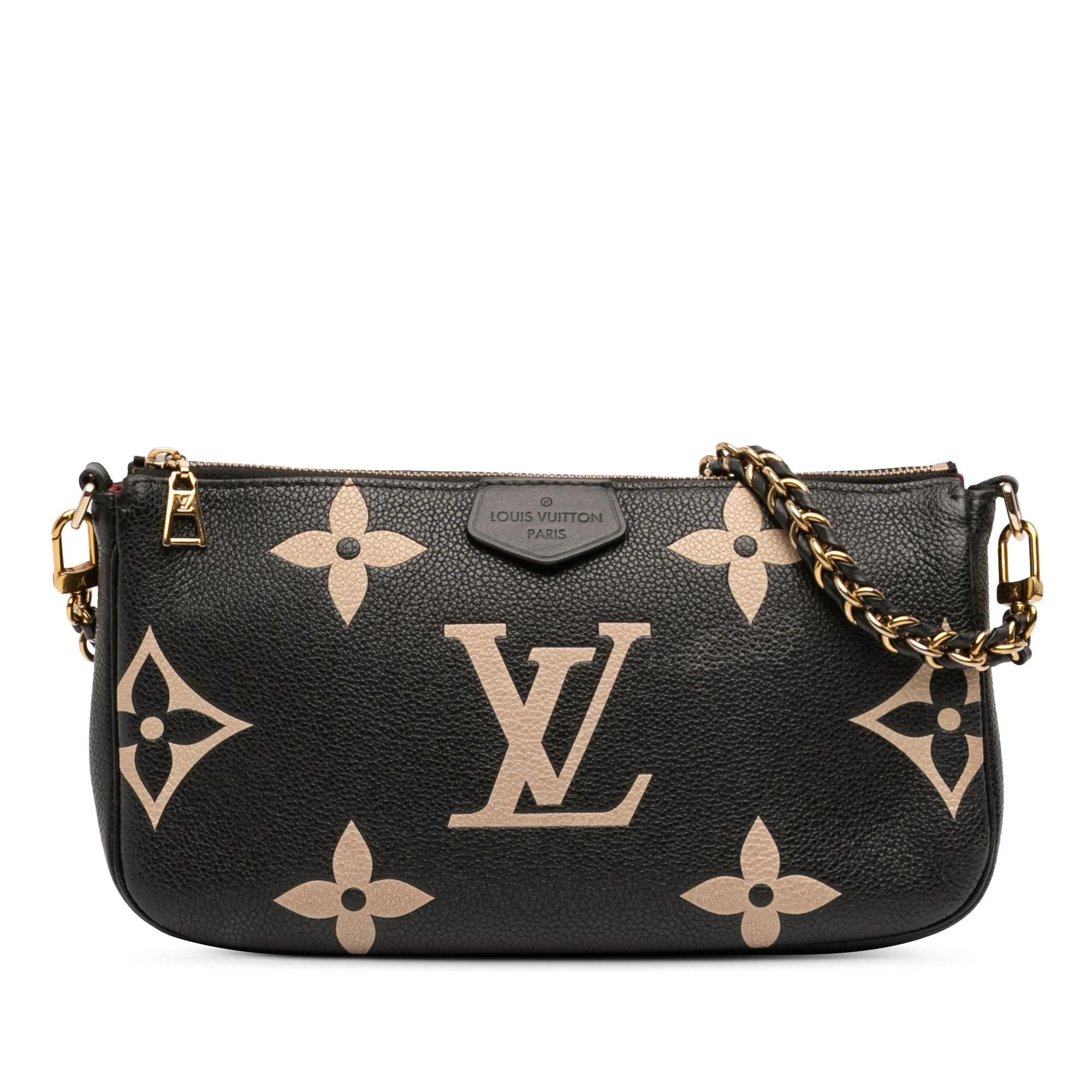 Pochette Accessoire leather handbag