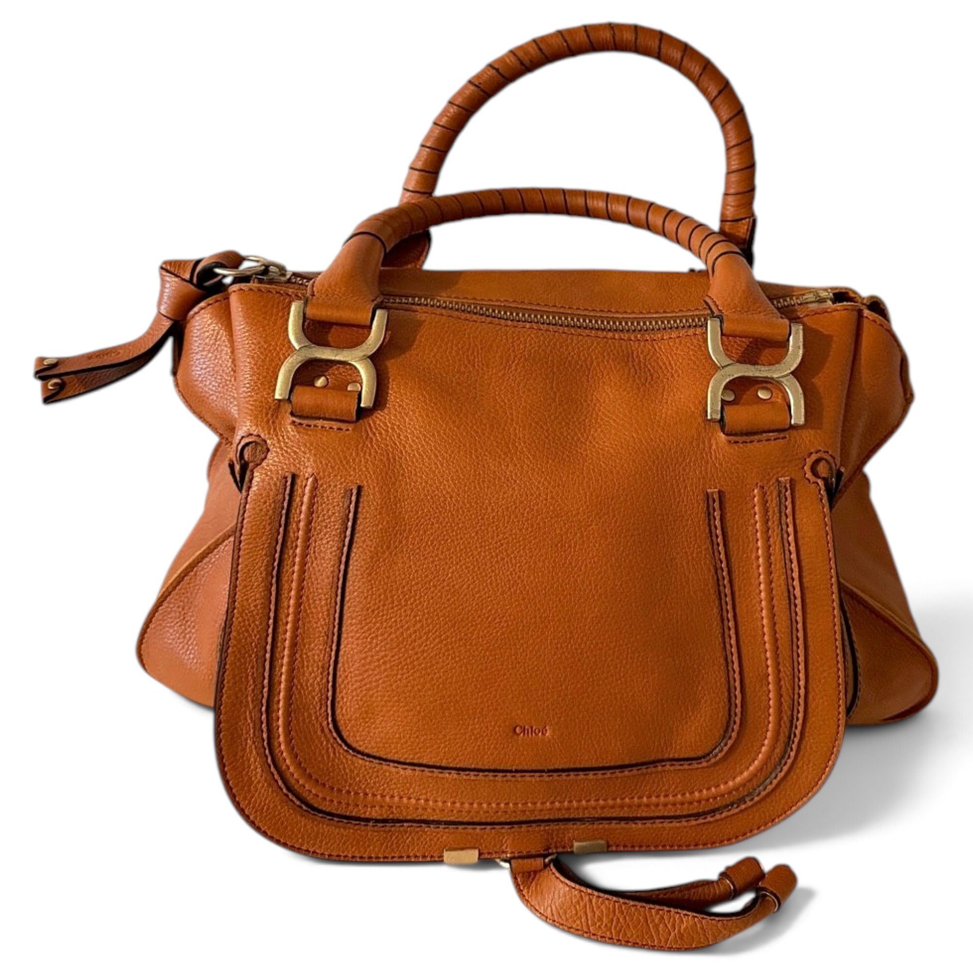 Marcie leather handbag
