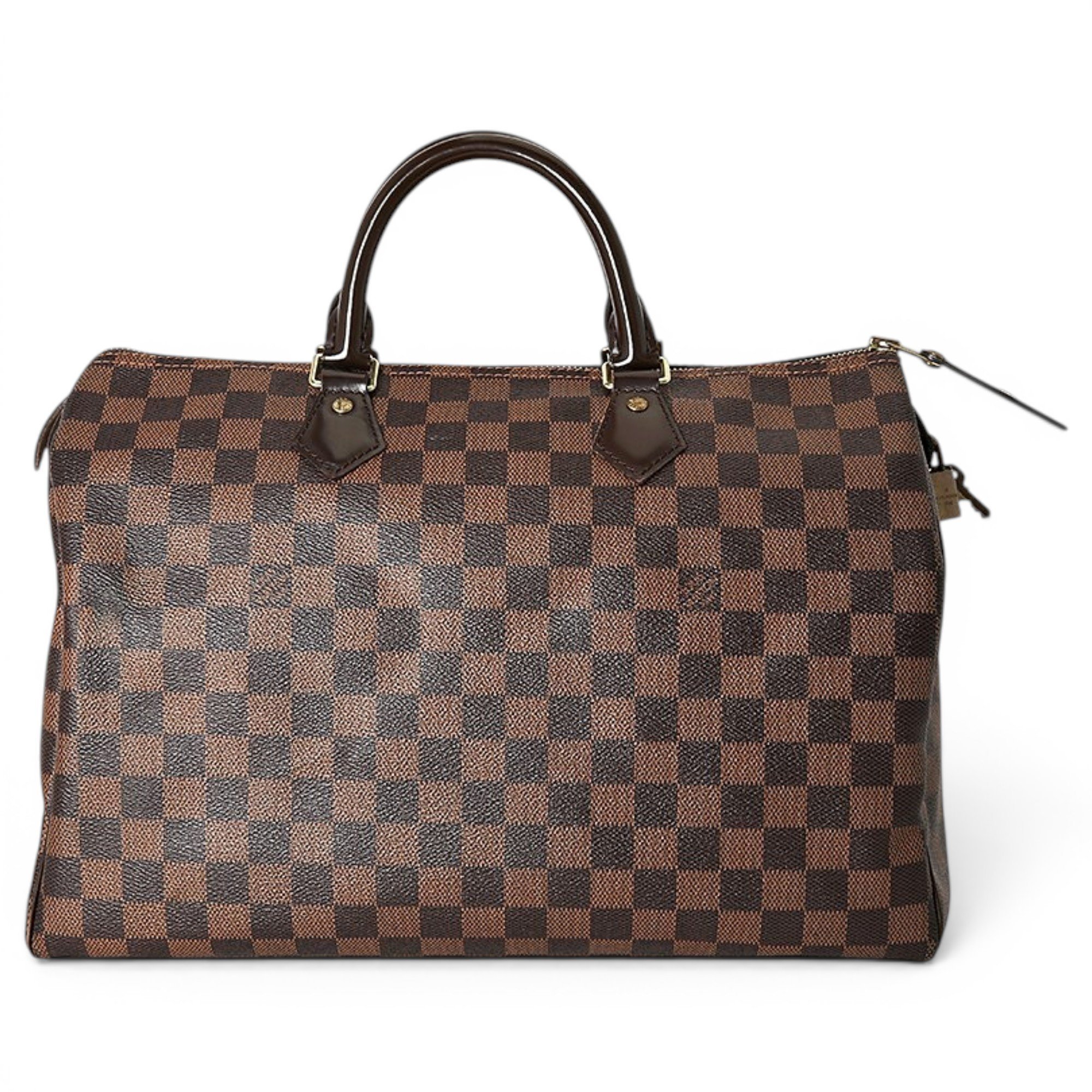 Speedy leather tote