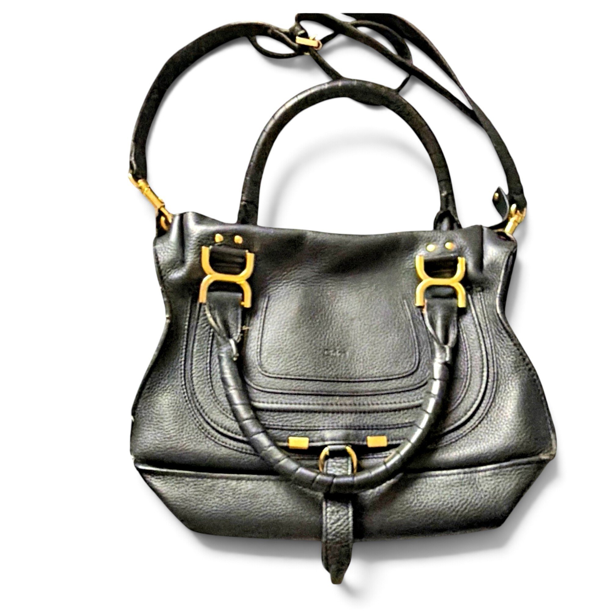 Marcie leather handbag