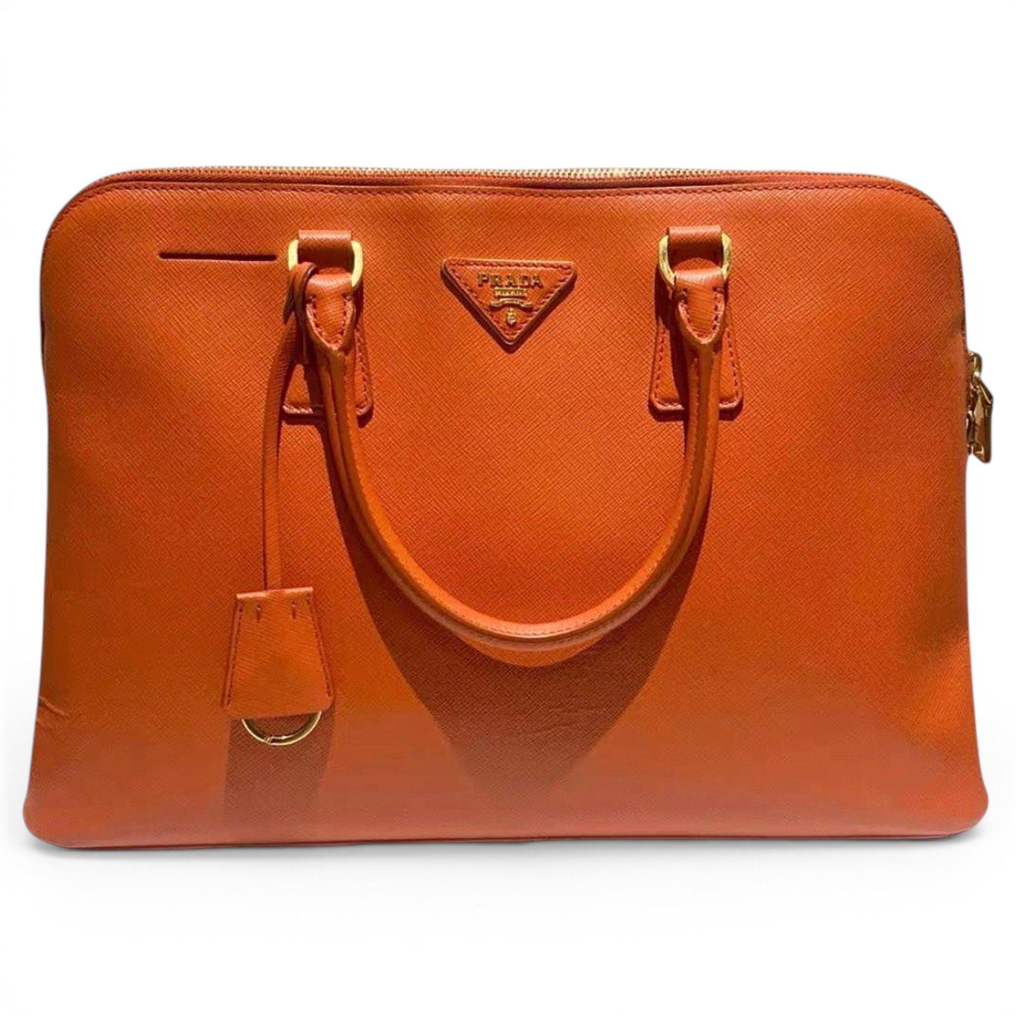 Promenade leather handbag
