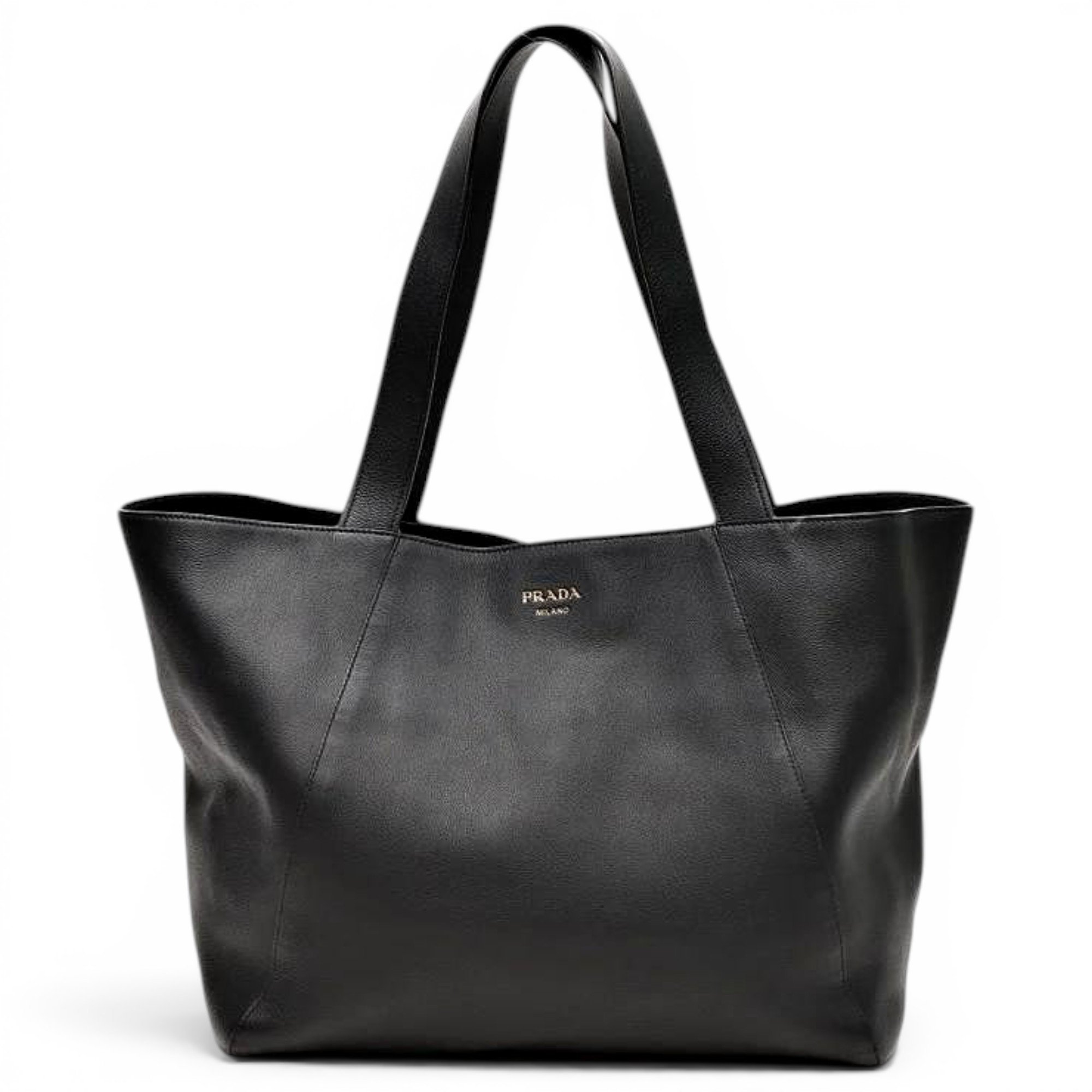 Leather tote