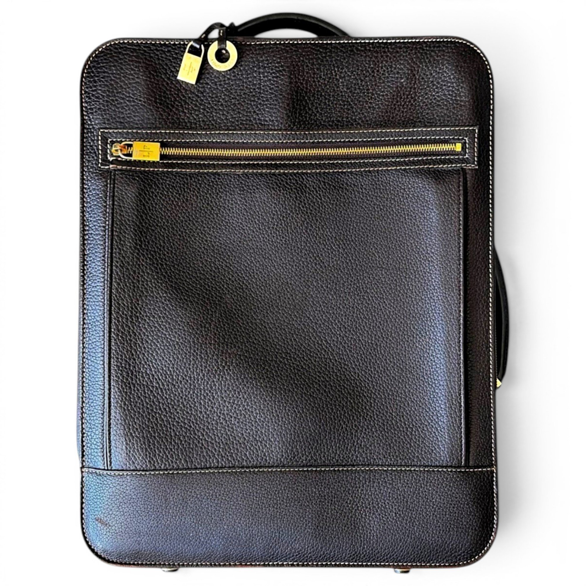 Loro Piana Leather travel bag