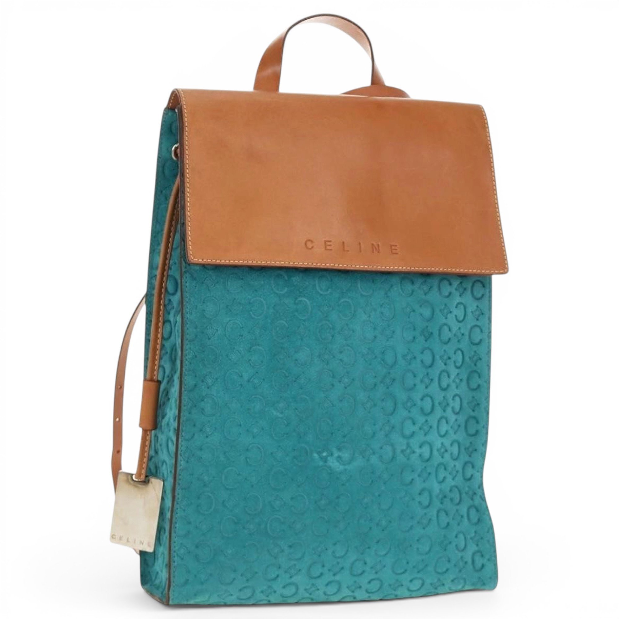 Leather backpack