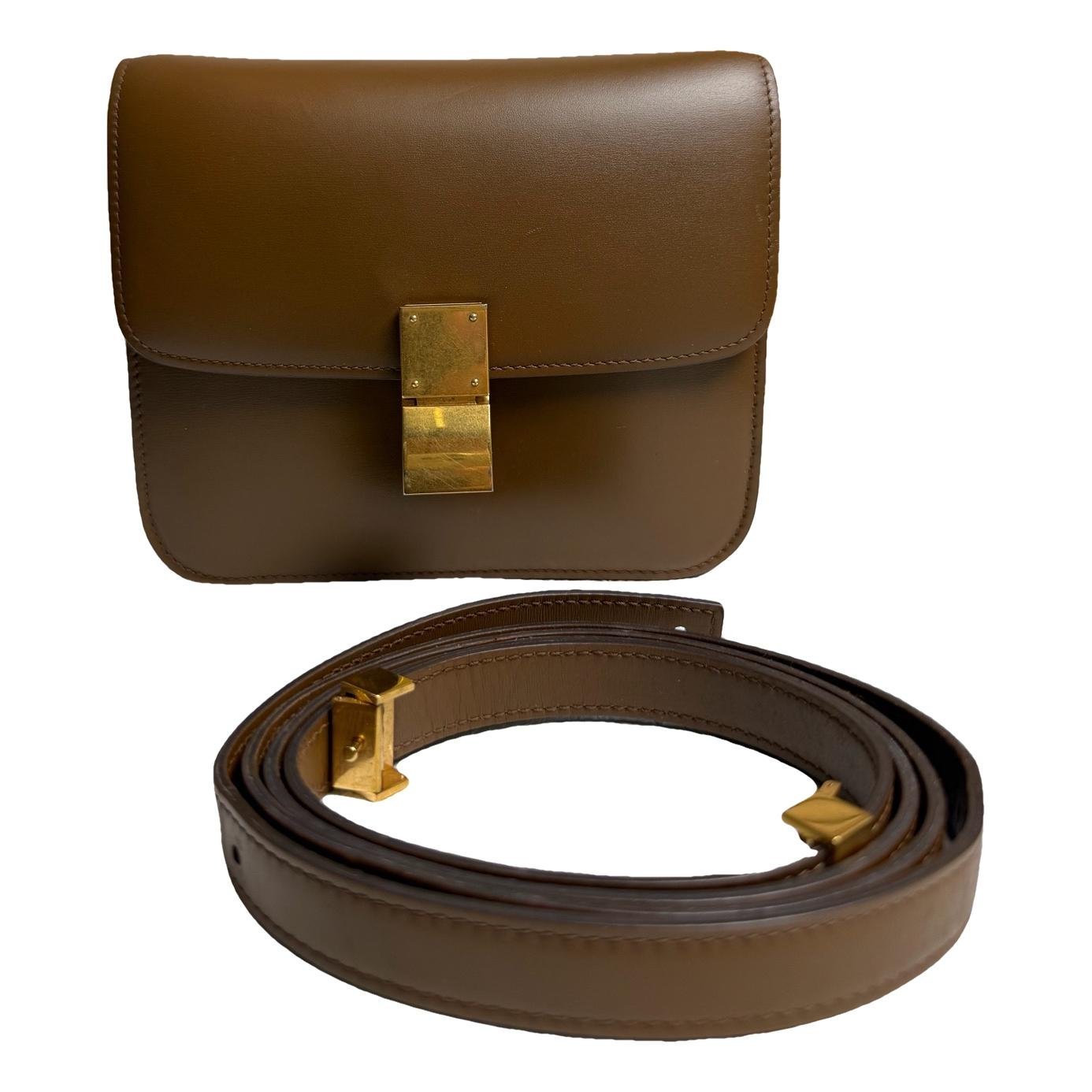 Classic leather handbag