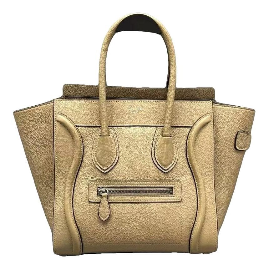 Luggage leather handbag