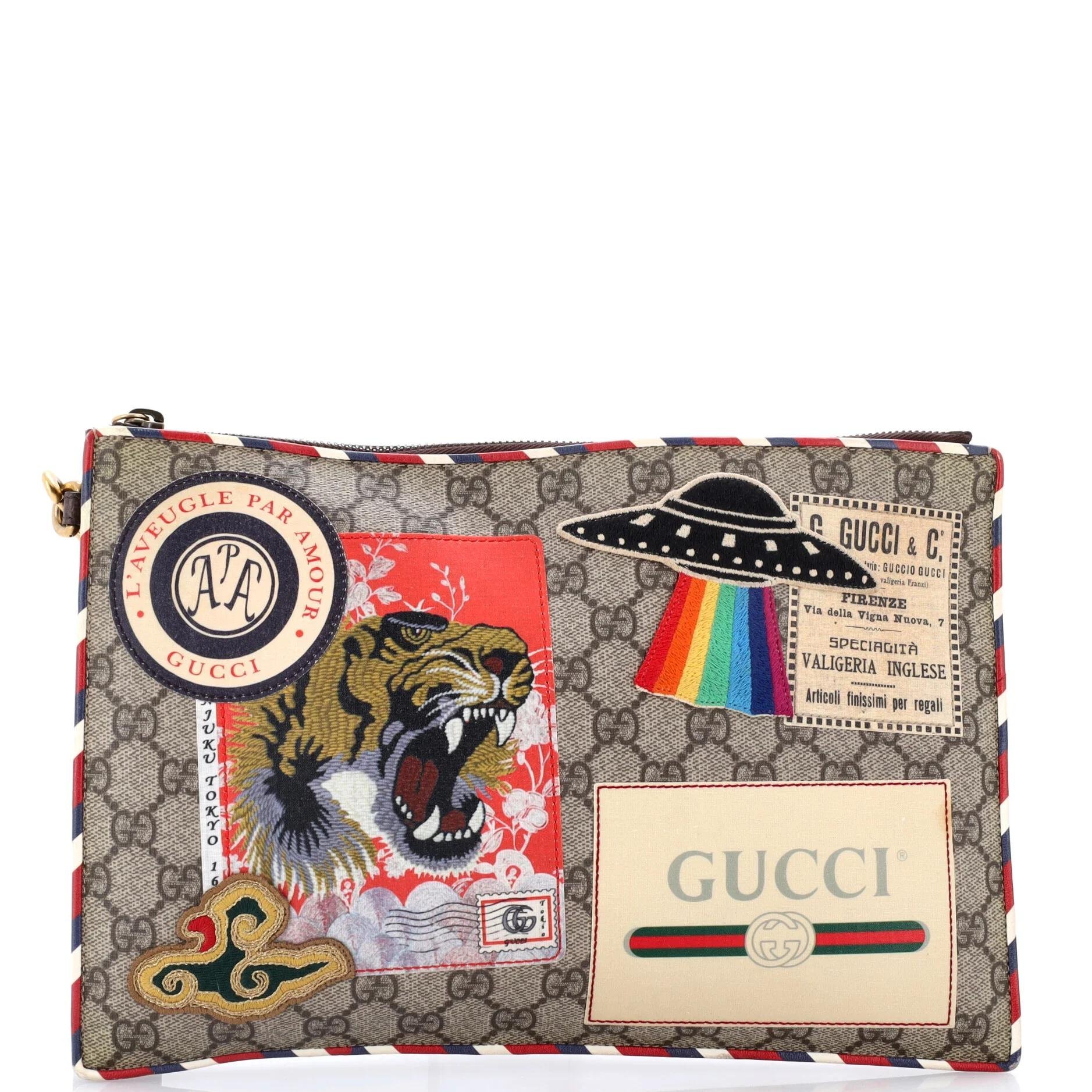 Cloth clutch bag