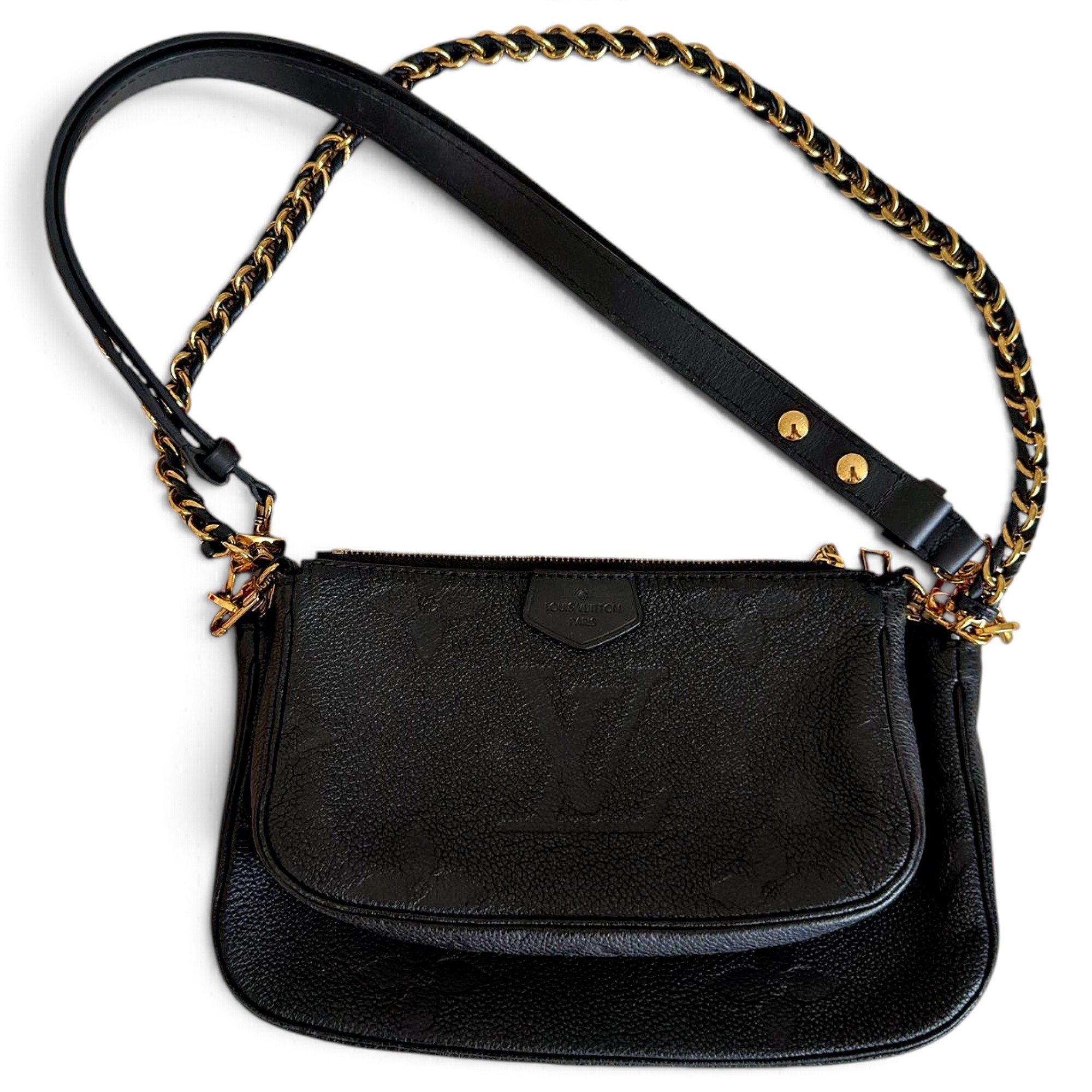 Multi Pochette Accessoires leather crossbody bag