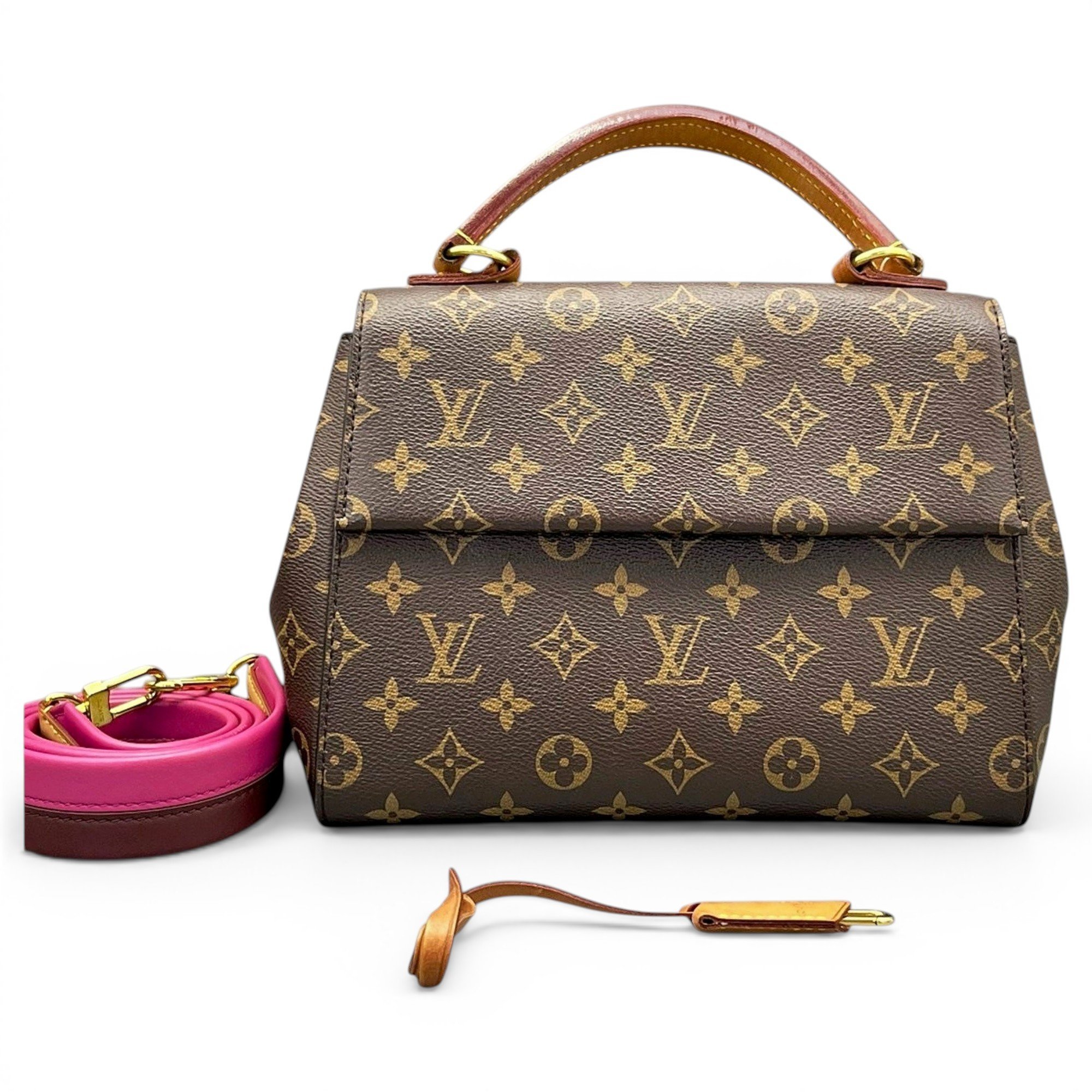 Cluny leather handbag