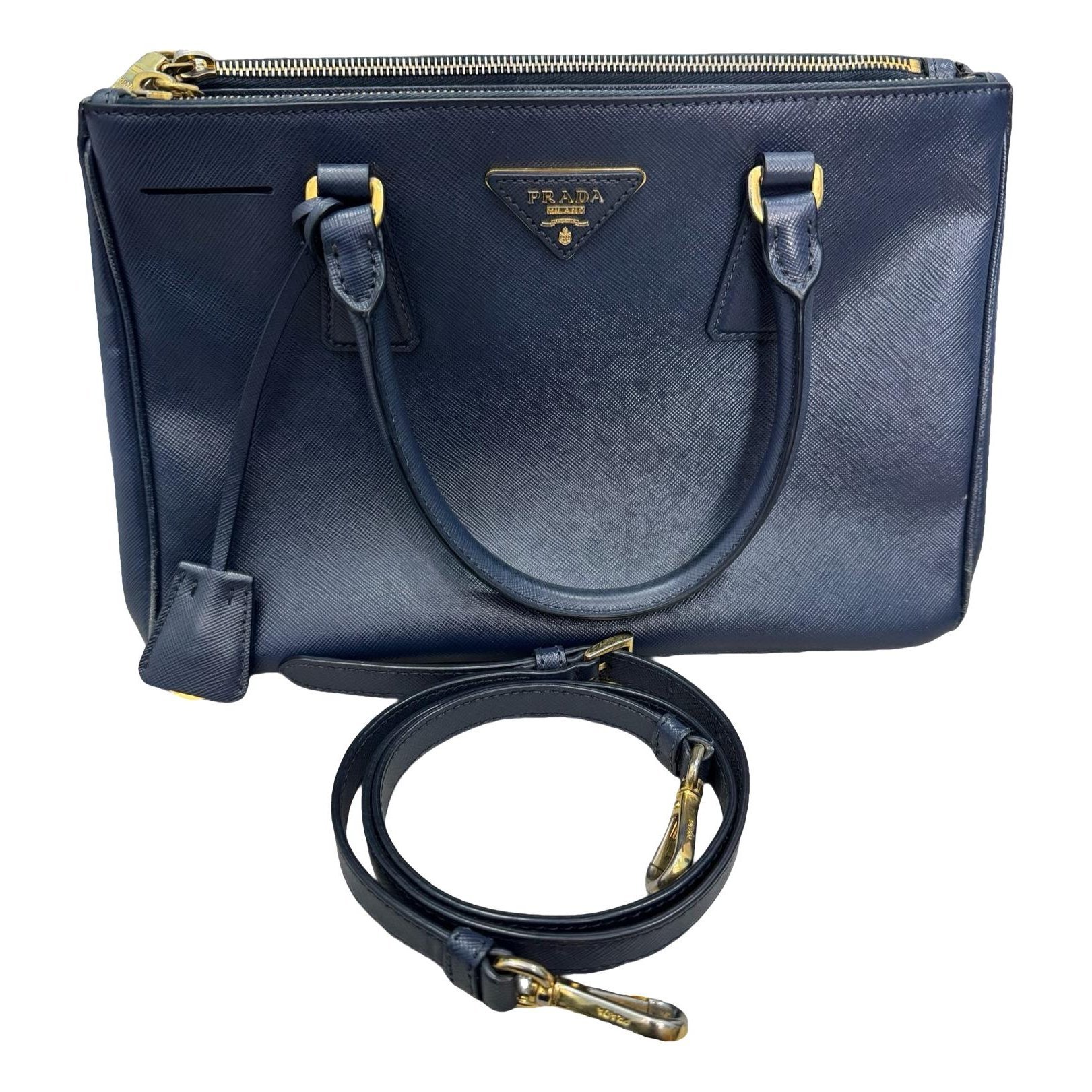 Galleria leather handbag