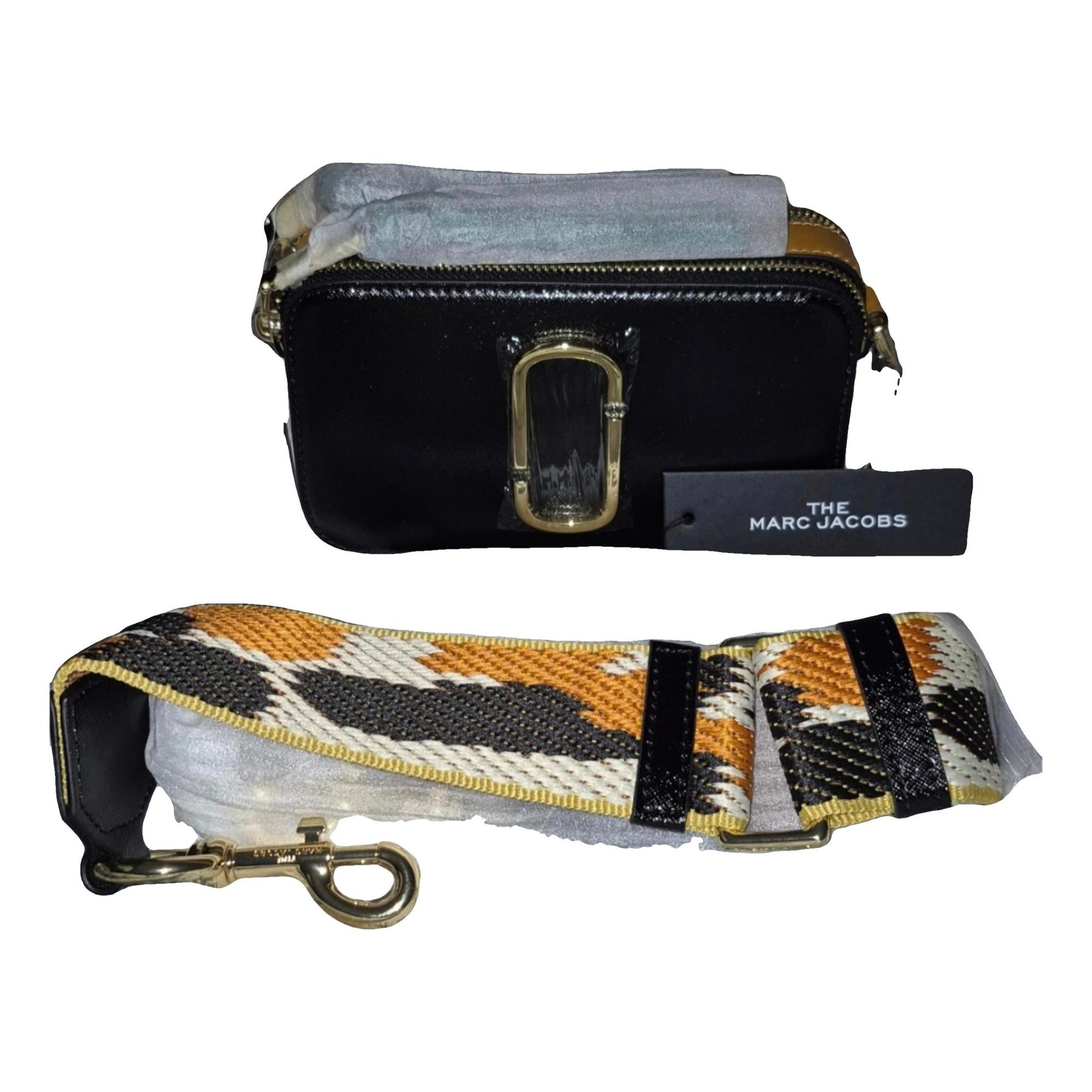 Snapshot leather crossbody bag