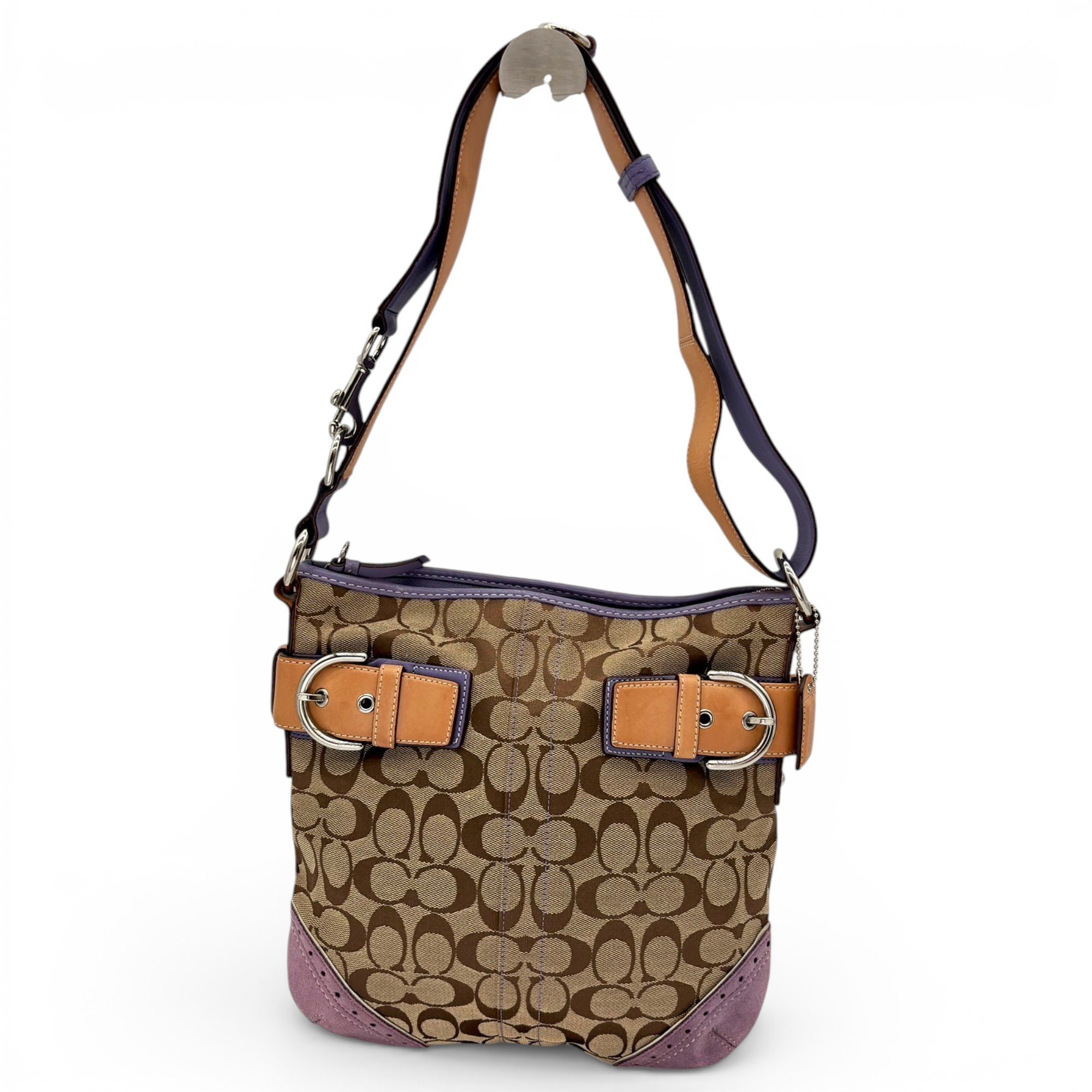 Signature Sufflette leather handbag