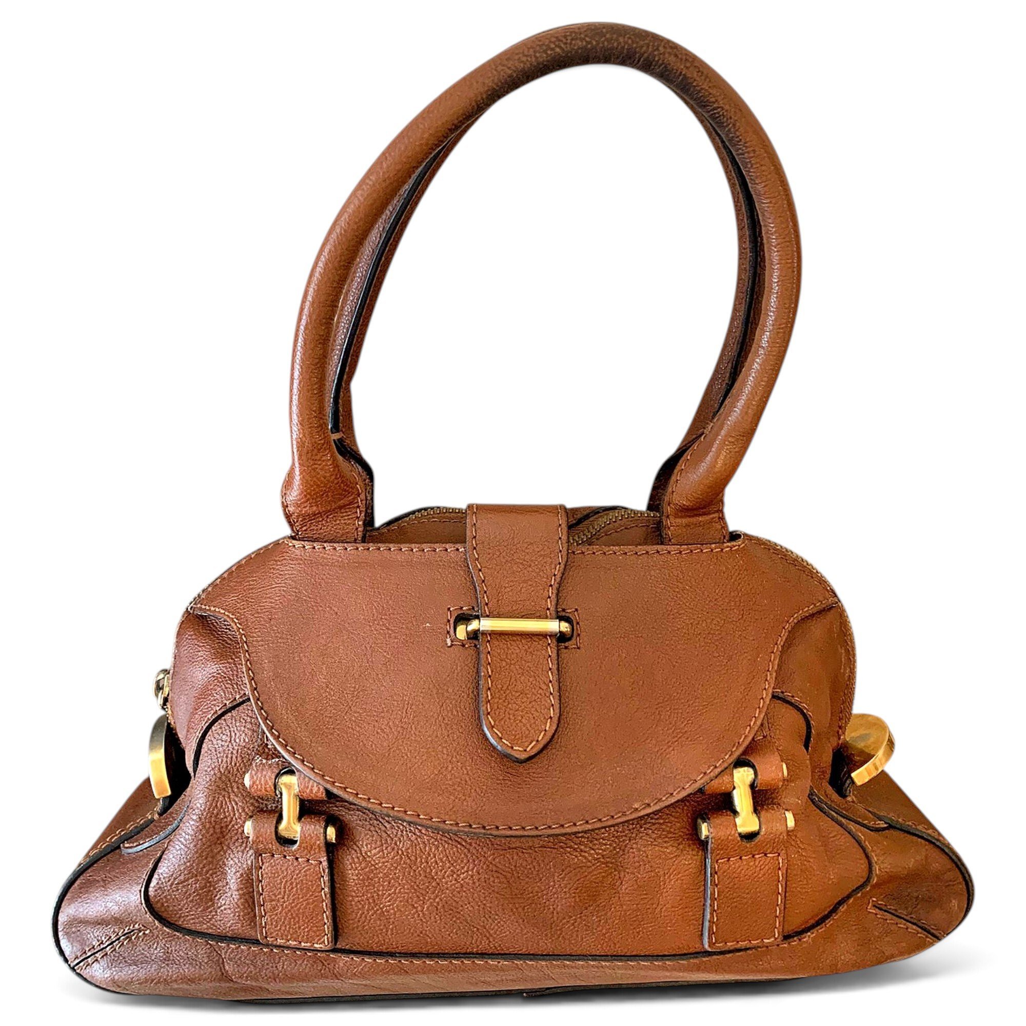 Chloé Bowling leather bowling bag