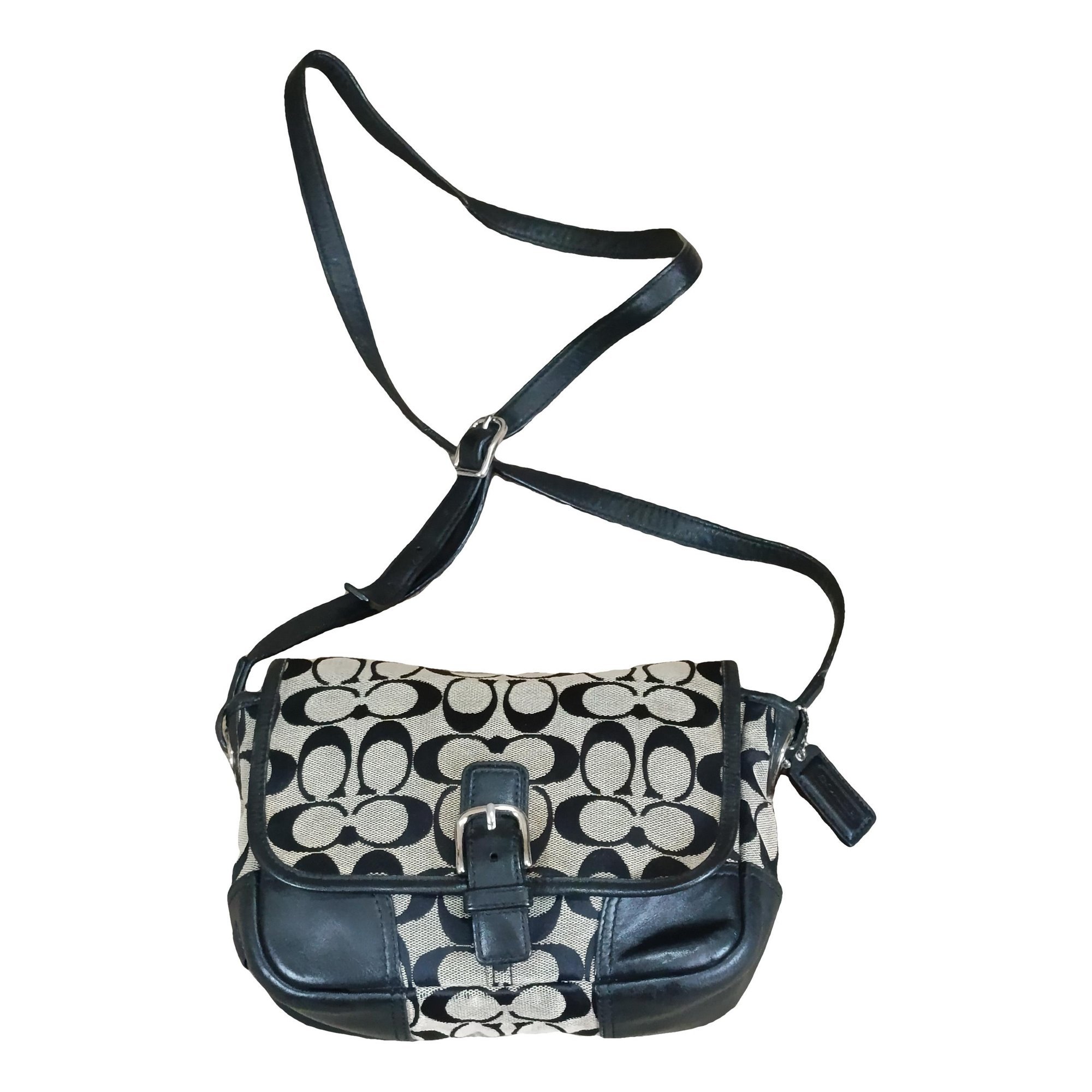 Signature Sufflette cloth crossbody bag