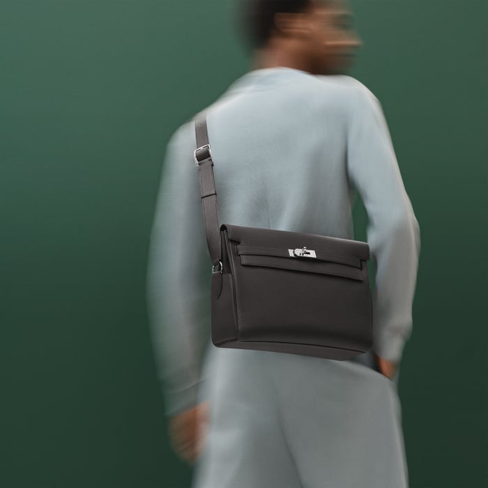 Gris Étain Kelly Messenger Bag