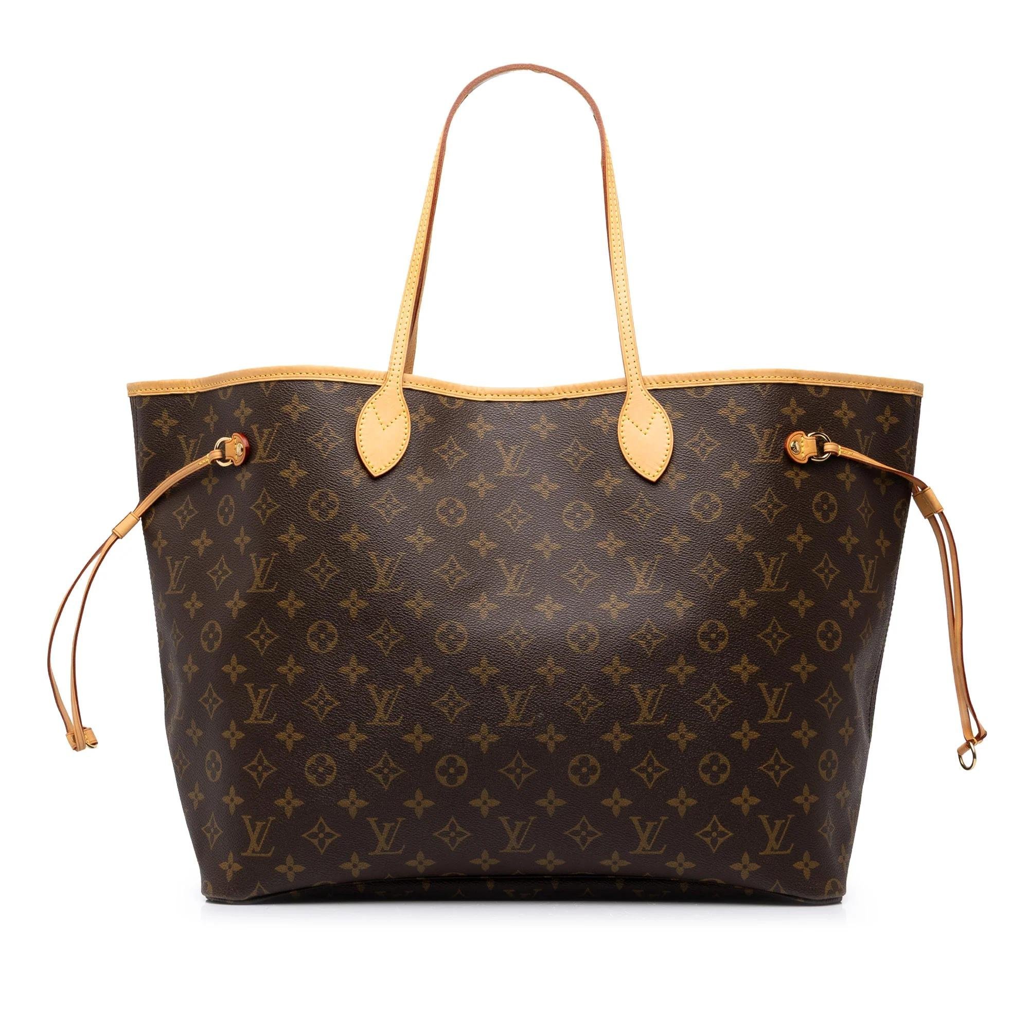 Neverfull leather tote
