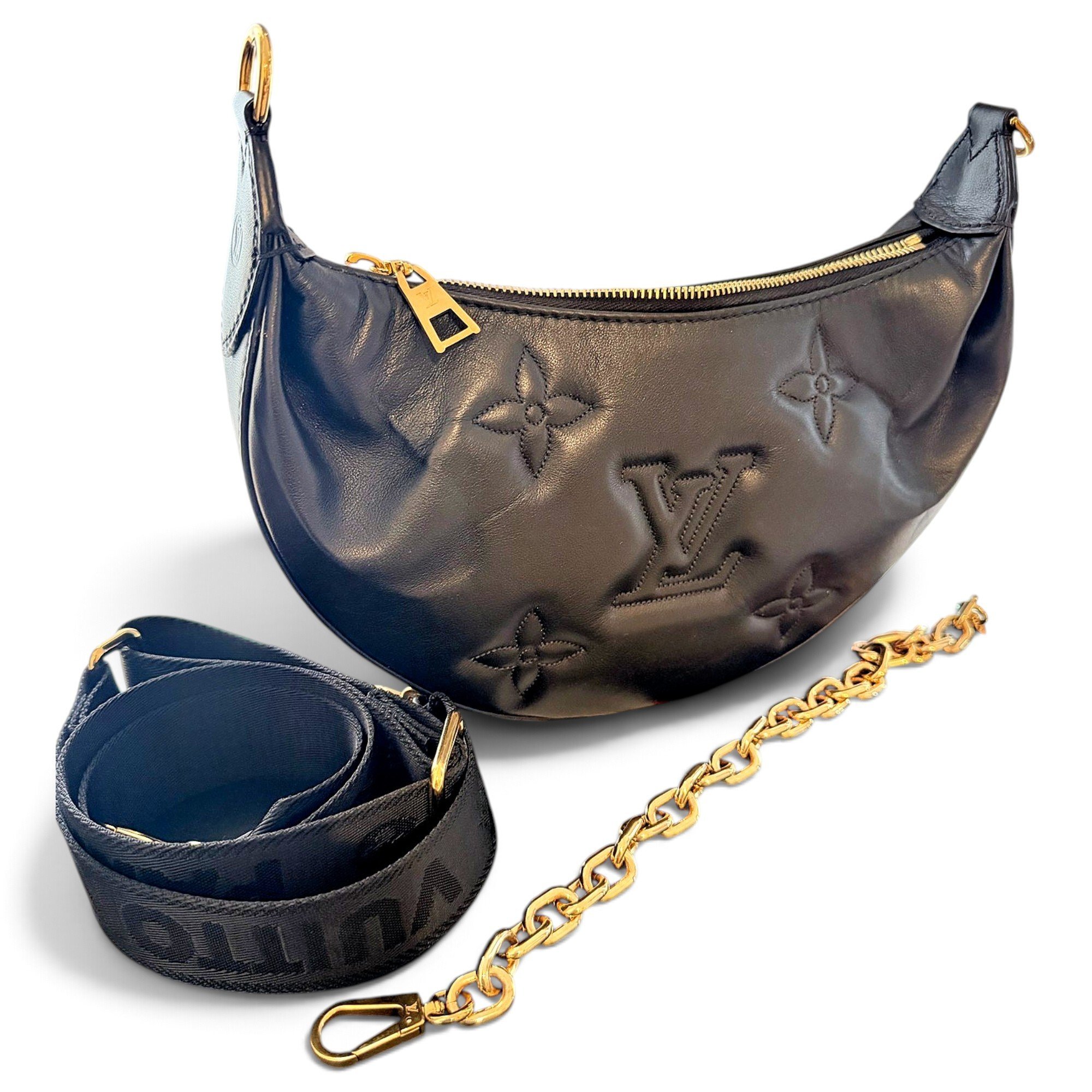 Over The Moon leather handbag