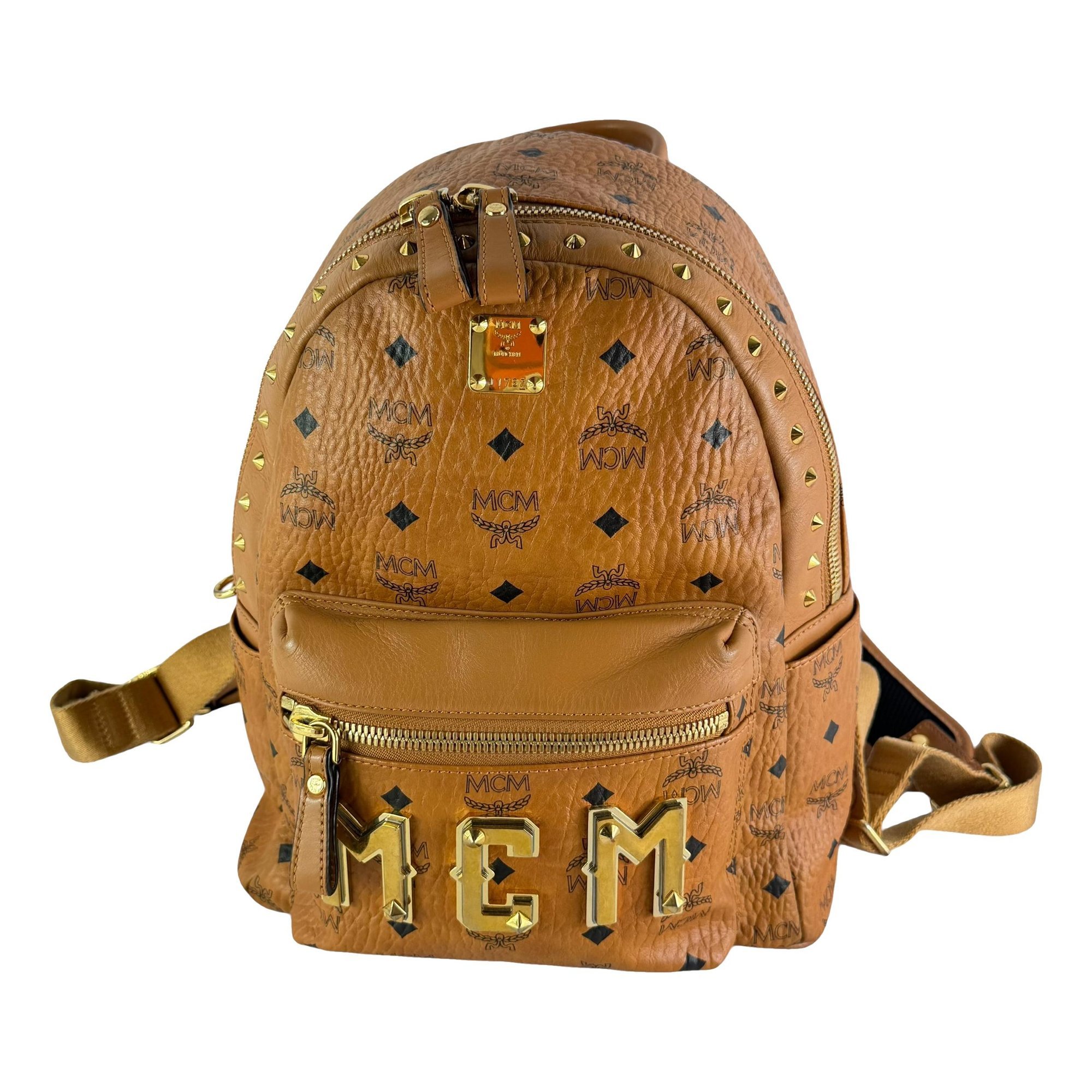 Stark leather backpack