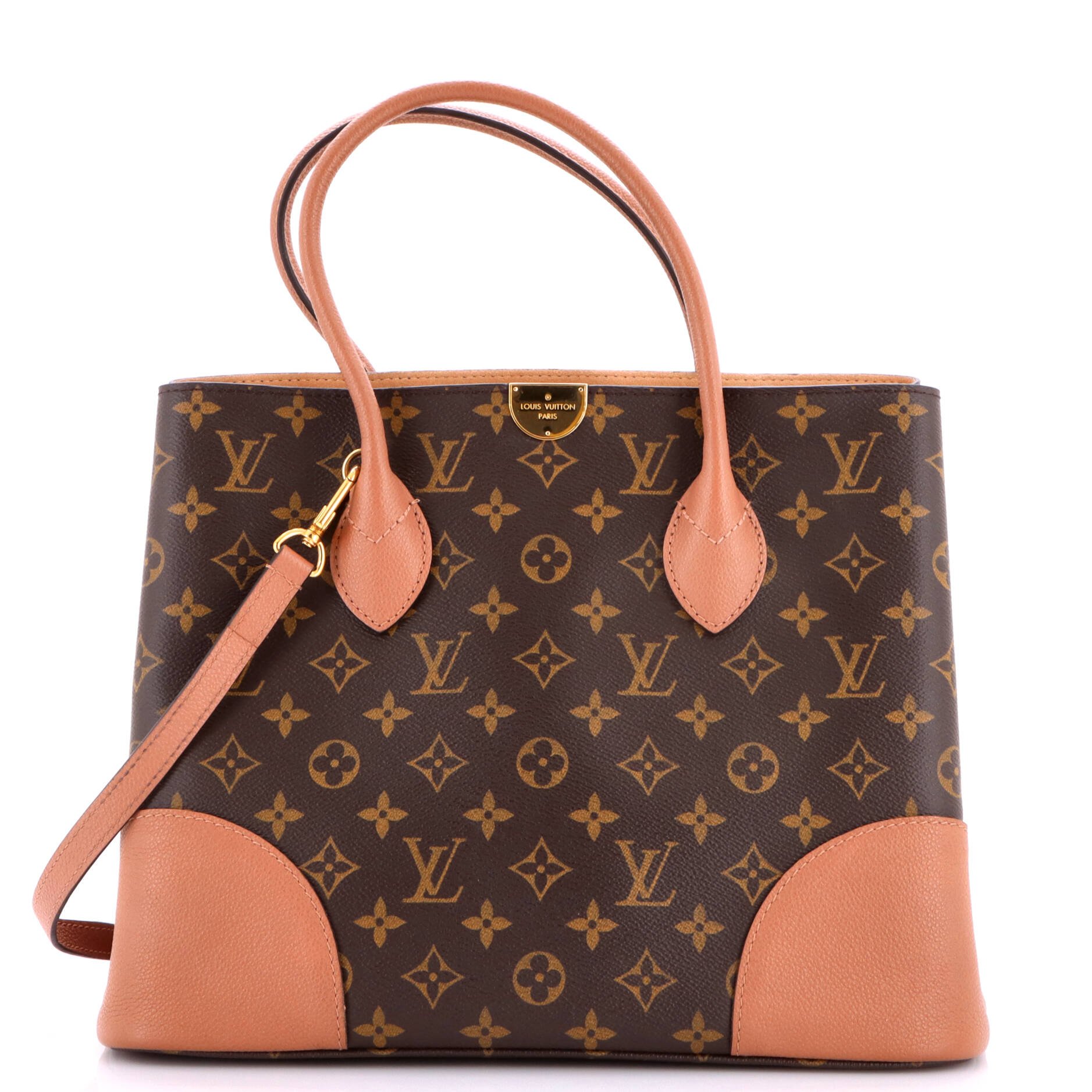 Flandrin Handbag Monogram Canvas and Leather