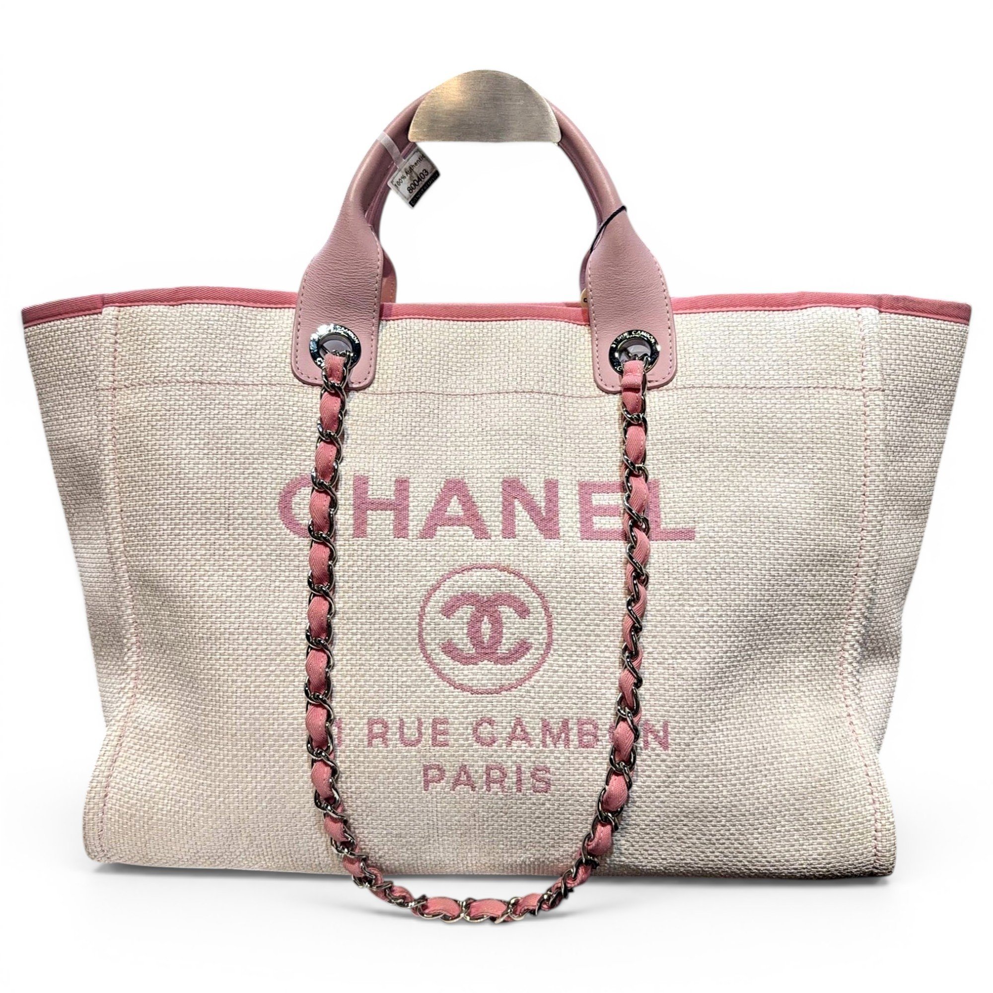 Deauville Chain cloth tote