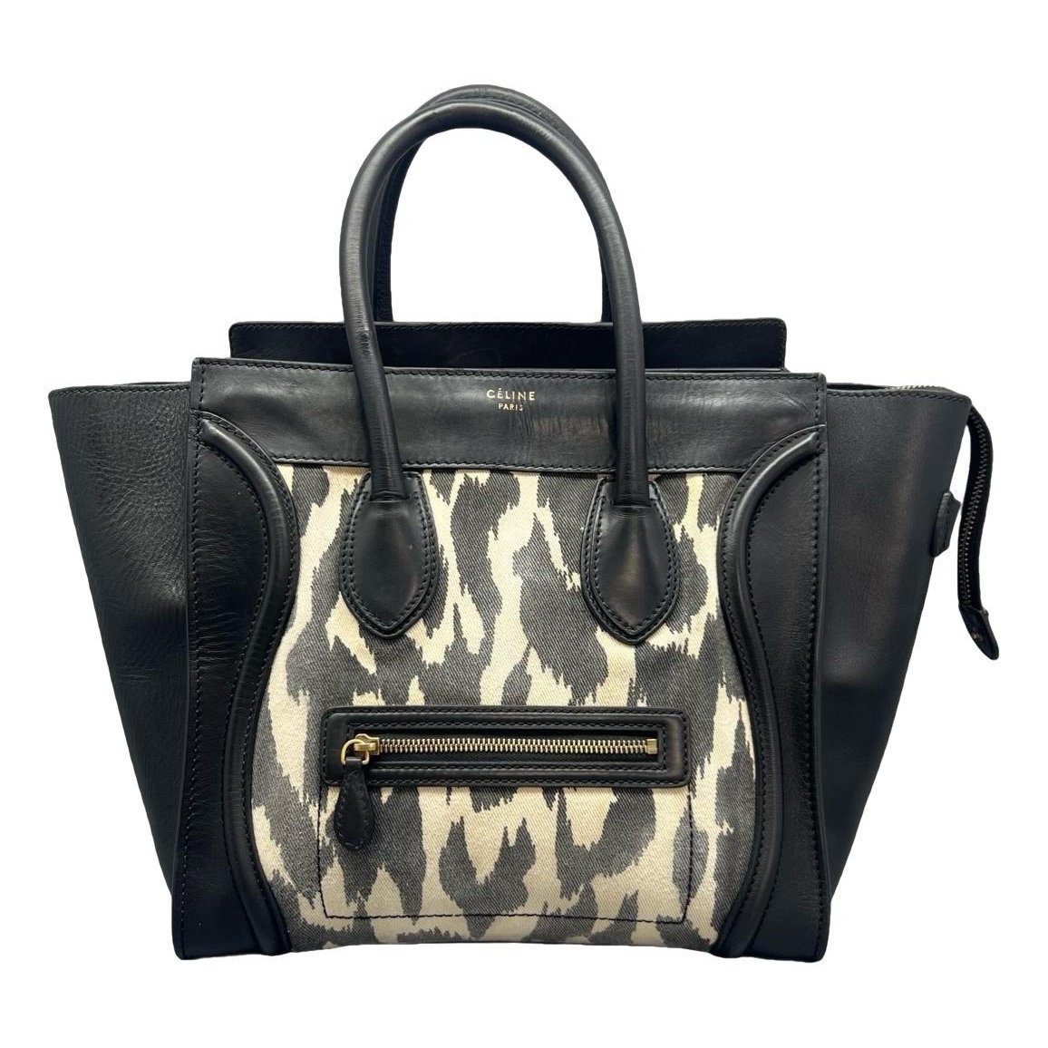 Luggage leather handbag