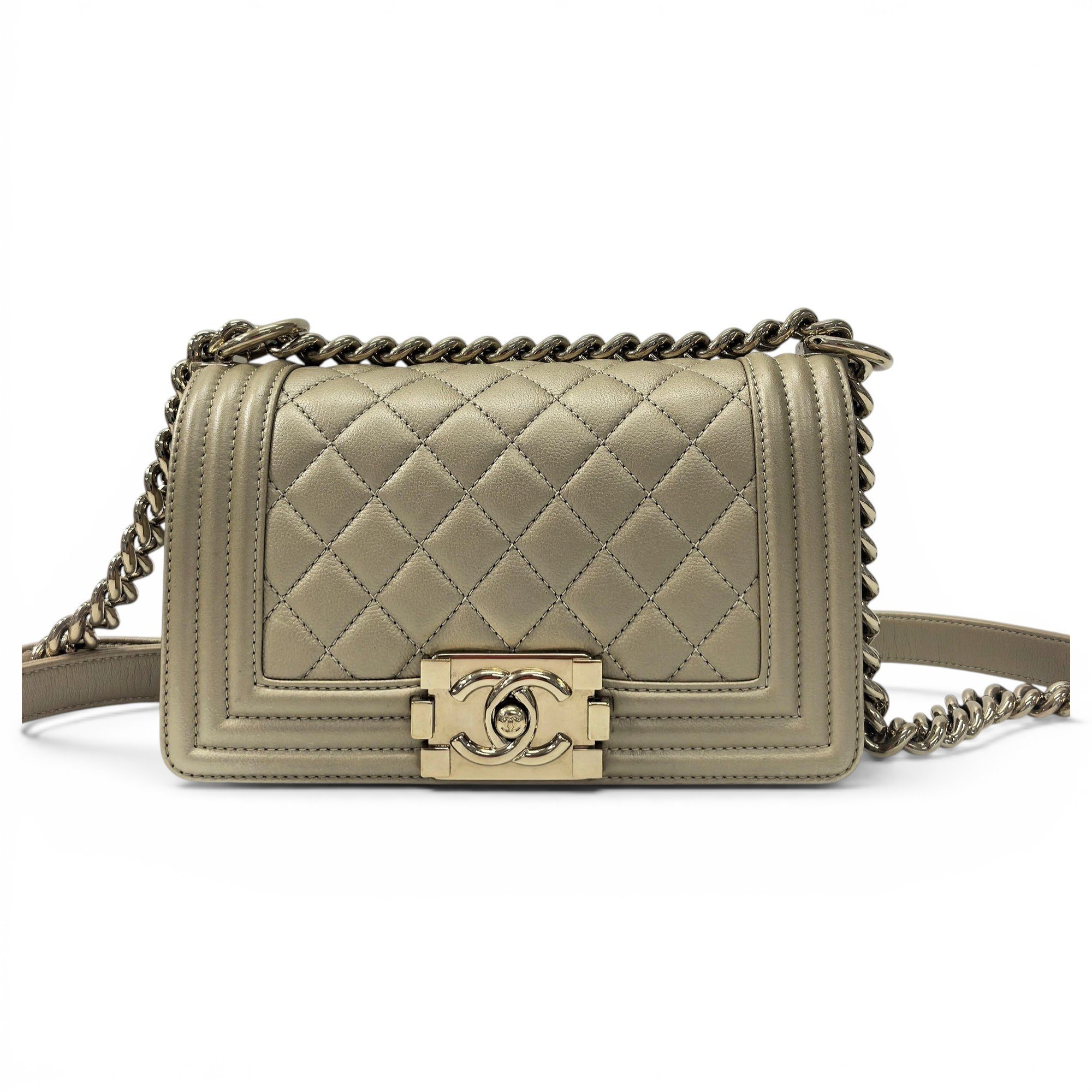 Boy leather handbag