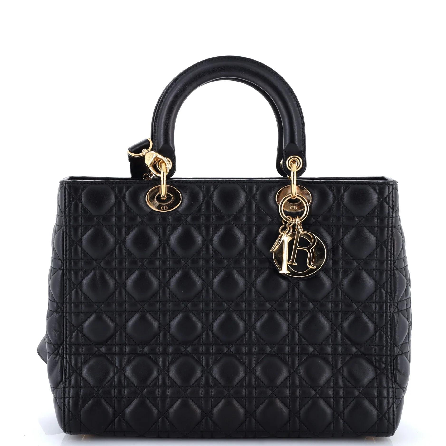 Leather tote