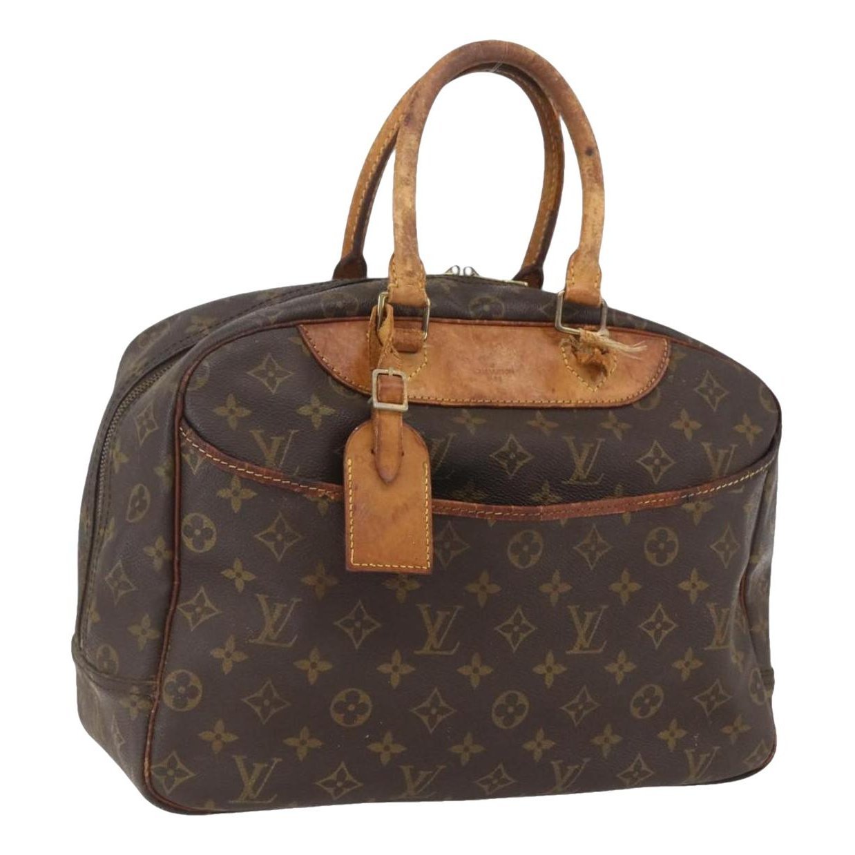 Deauville leather handbag