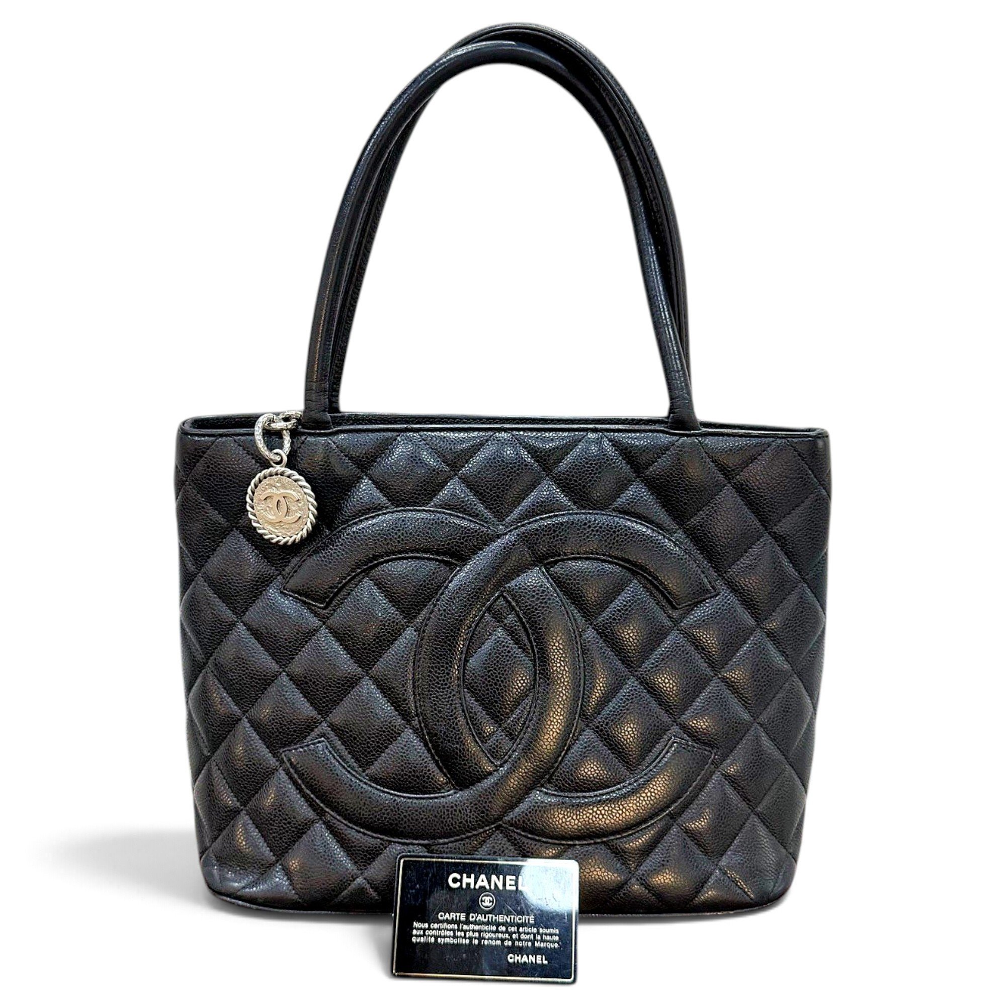 Leather tote