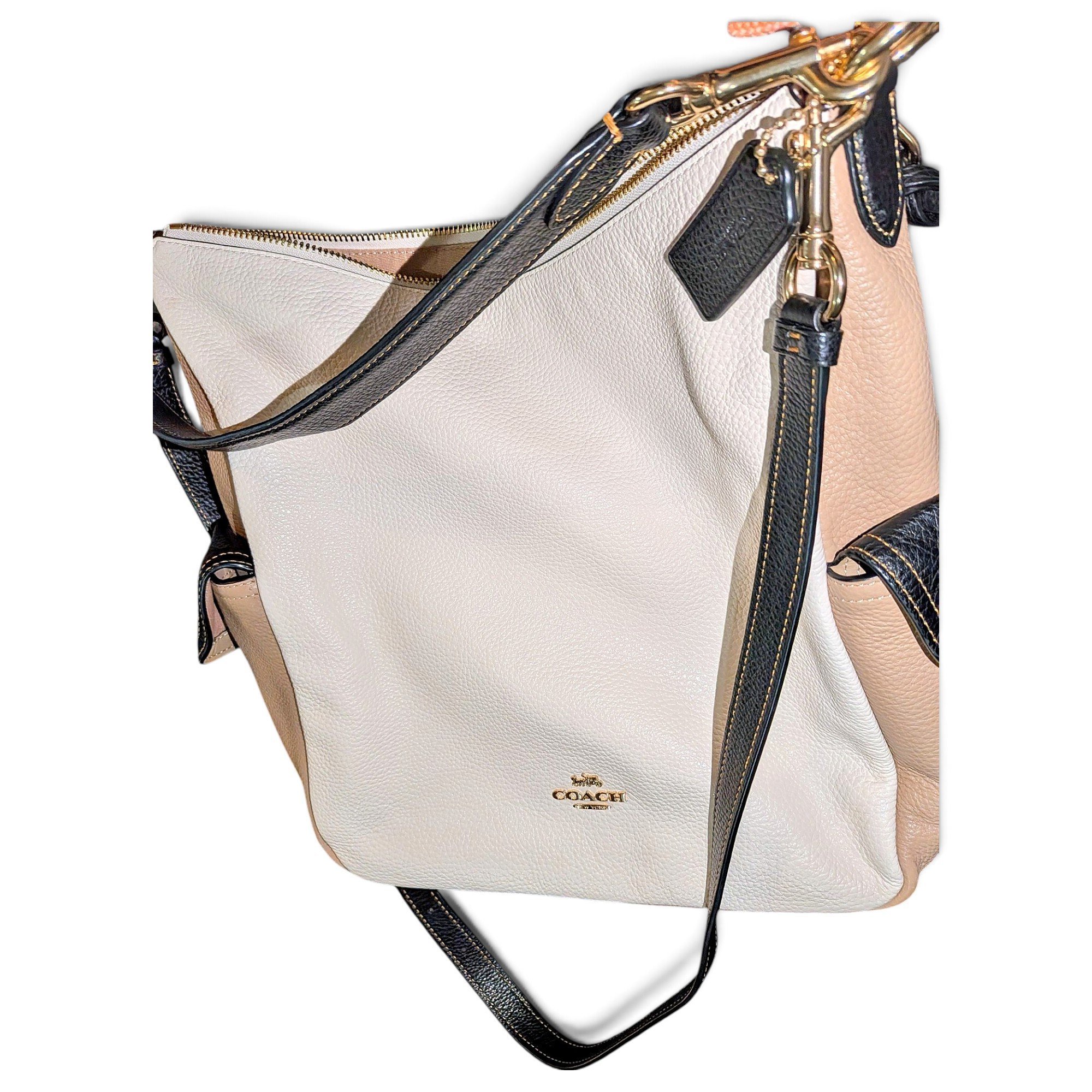 Leather handbag